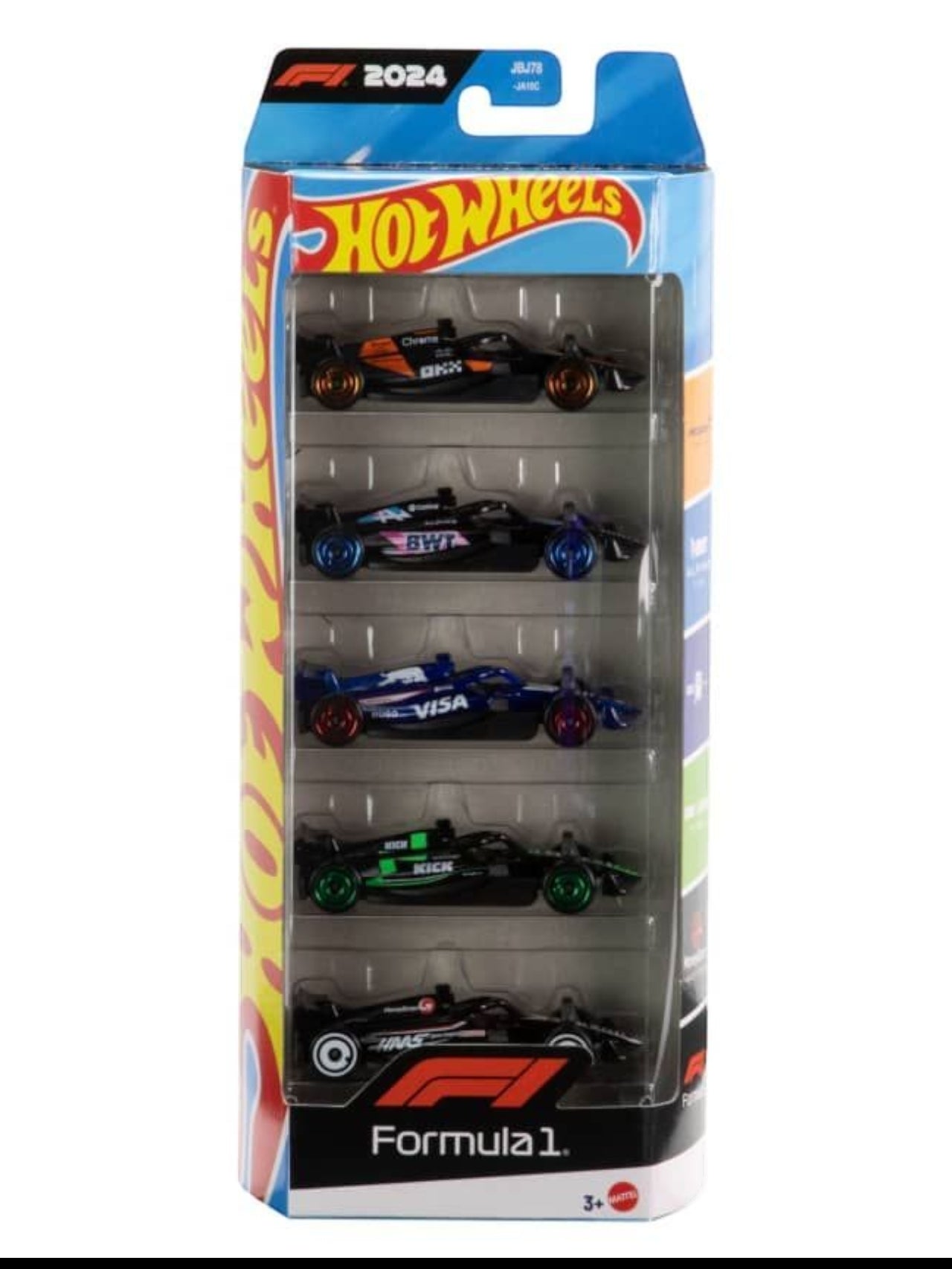 Formula 1 Hot Wheels Pack of 5