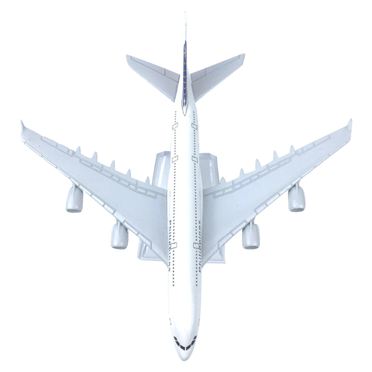 Aircraft Model 1:400 A380 Philippine Airlines Airplane Model Alloy Diecast Plane Ornaments 16cm (Code 103)