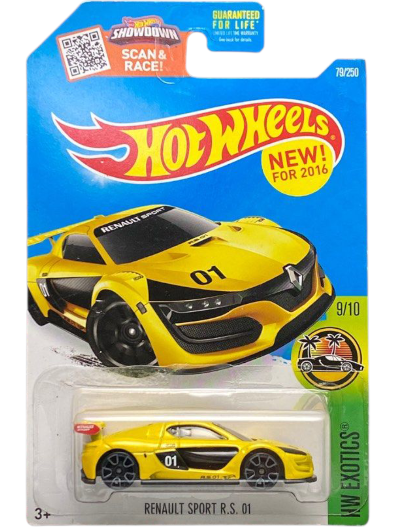 Hotwheels Renault Sport R.S. 01 Imported Mainline 1:64 Scale