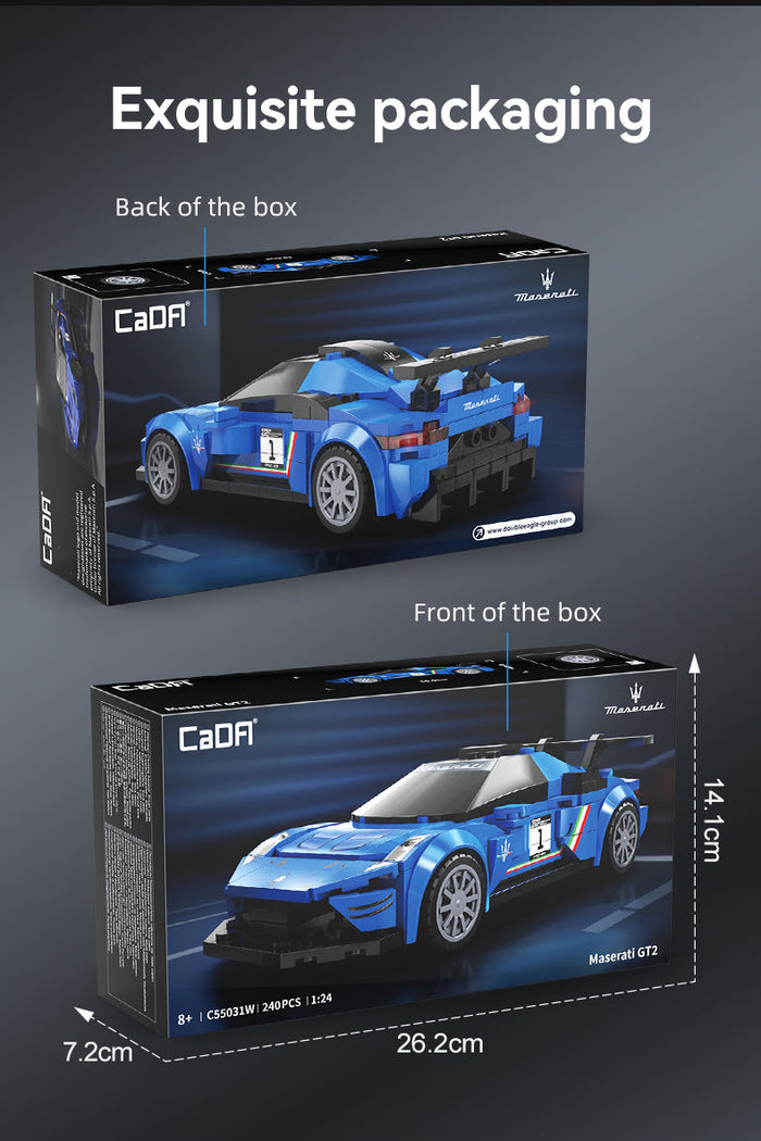 CaDA Maserati GT2 1:24 240PCS