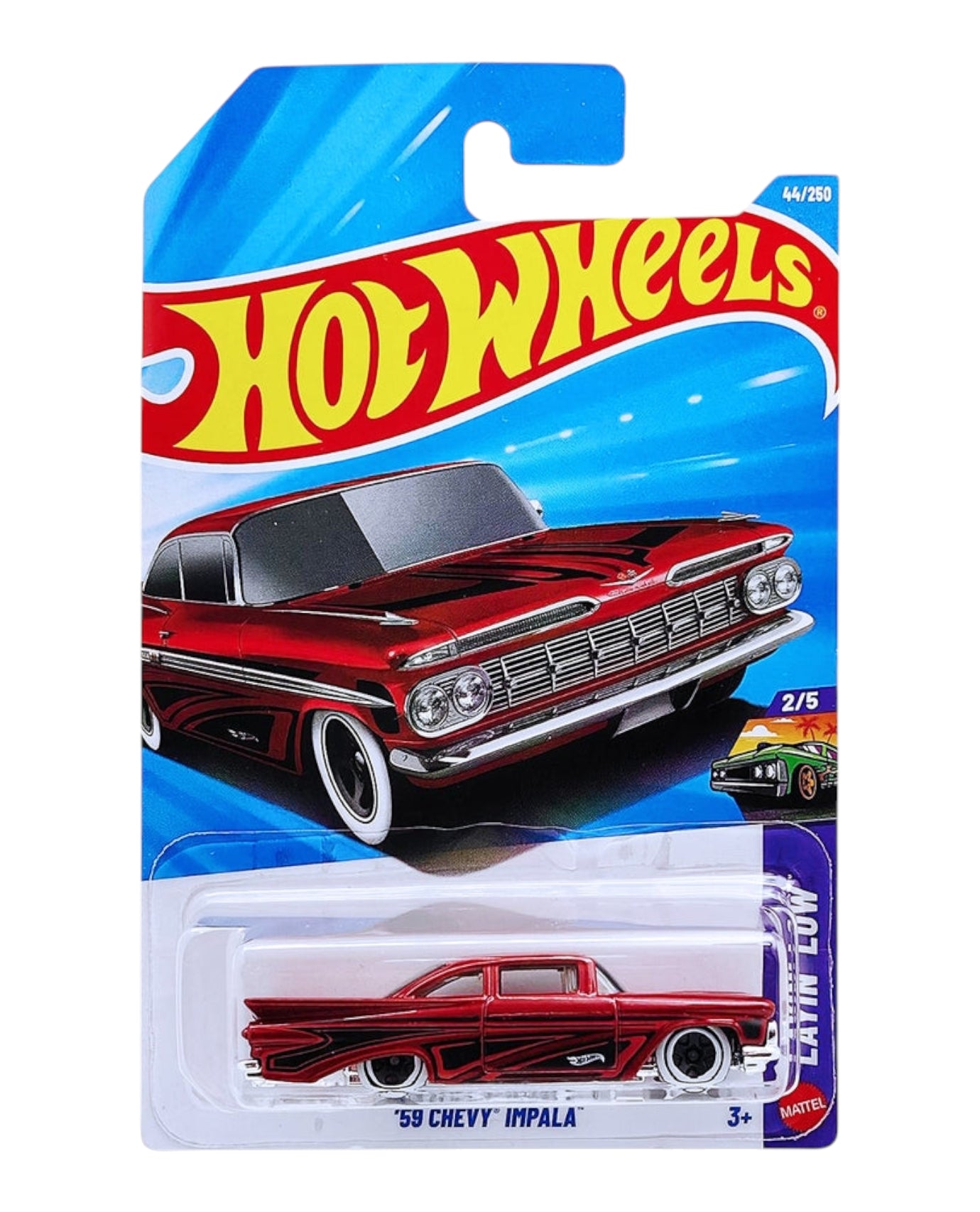 Hotwheels '59 Chevy impala imported mainline 1:64 Scale – Toy