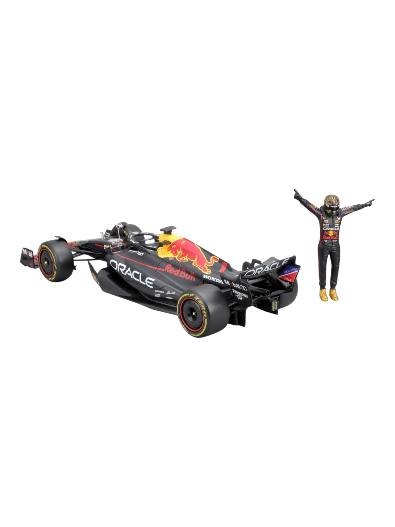 Bburago Formula 1 (F1) Oracle Redbull Racing RB19 3 Times World Champion Diecast 1:24 Scale