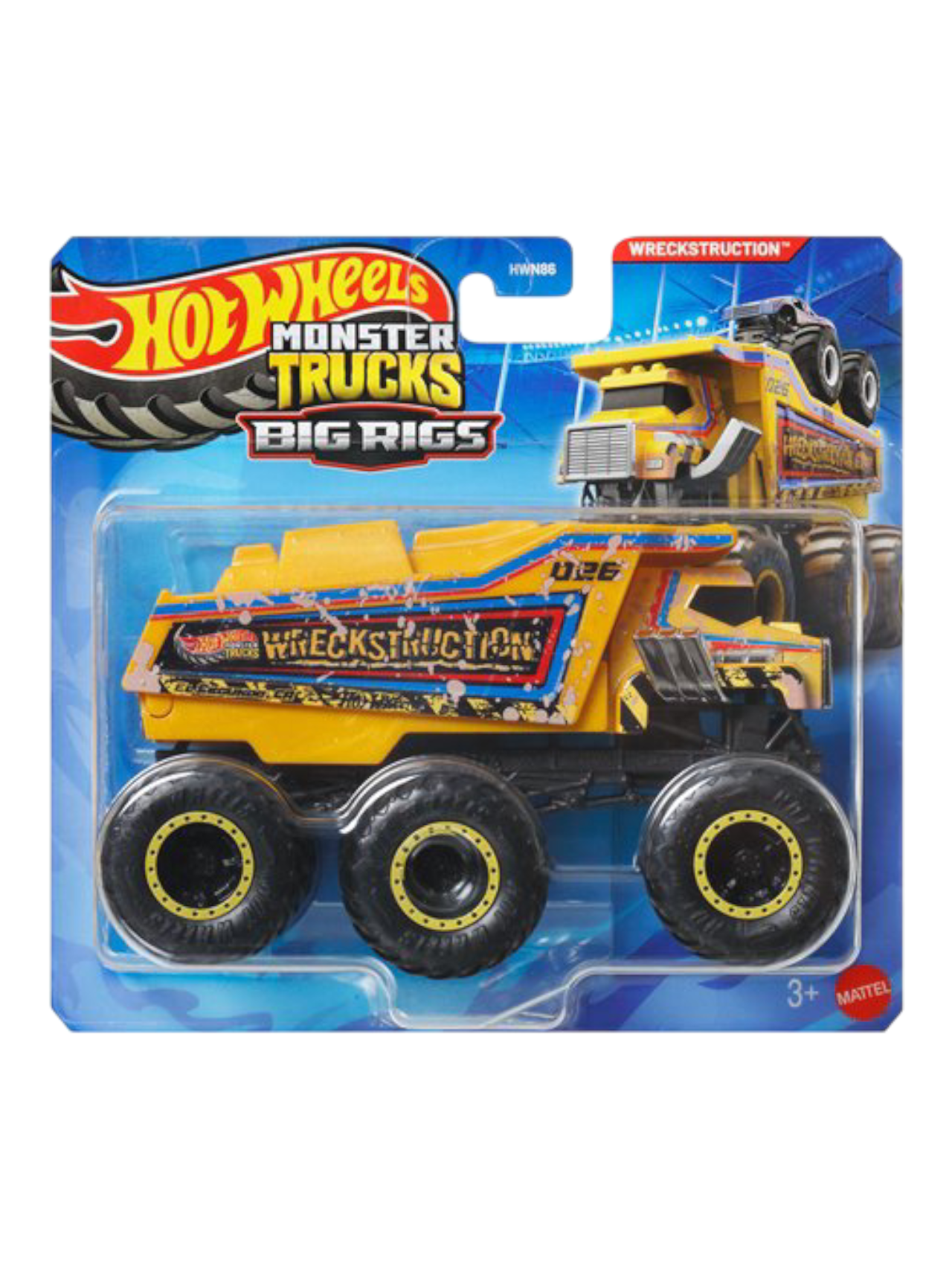 HotWheels monster truck big rigs 1:64 Scale HWN86