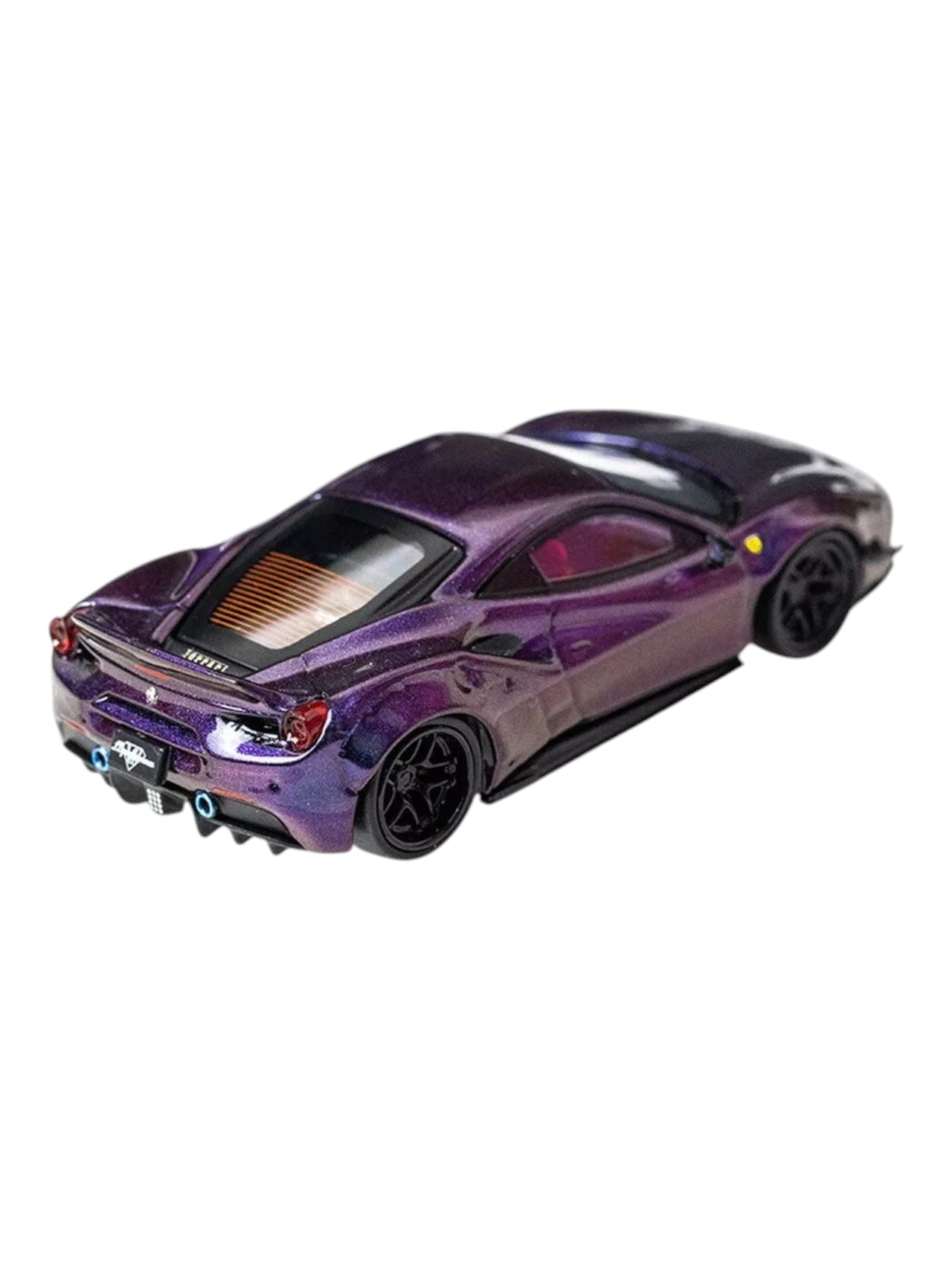 CM Model 1/64 Scale Ferrari 488 LBWK Chameleon Diecast