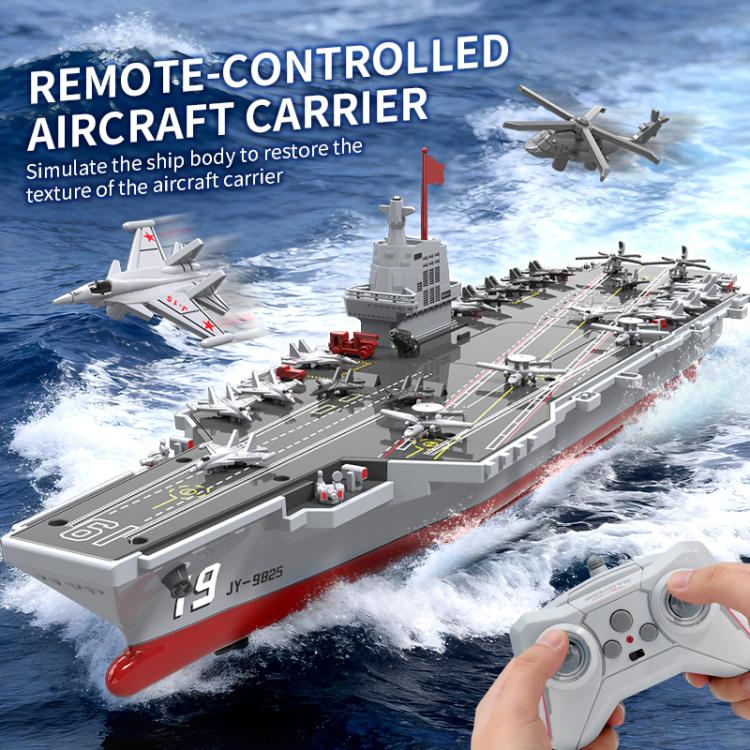Aircraft Carrier Warship 2.4G Remote Control – RC Military Ship with Dual Motor & Long-Distance Super Warship