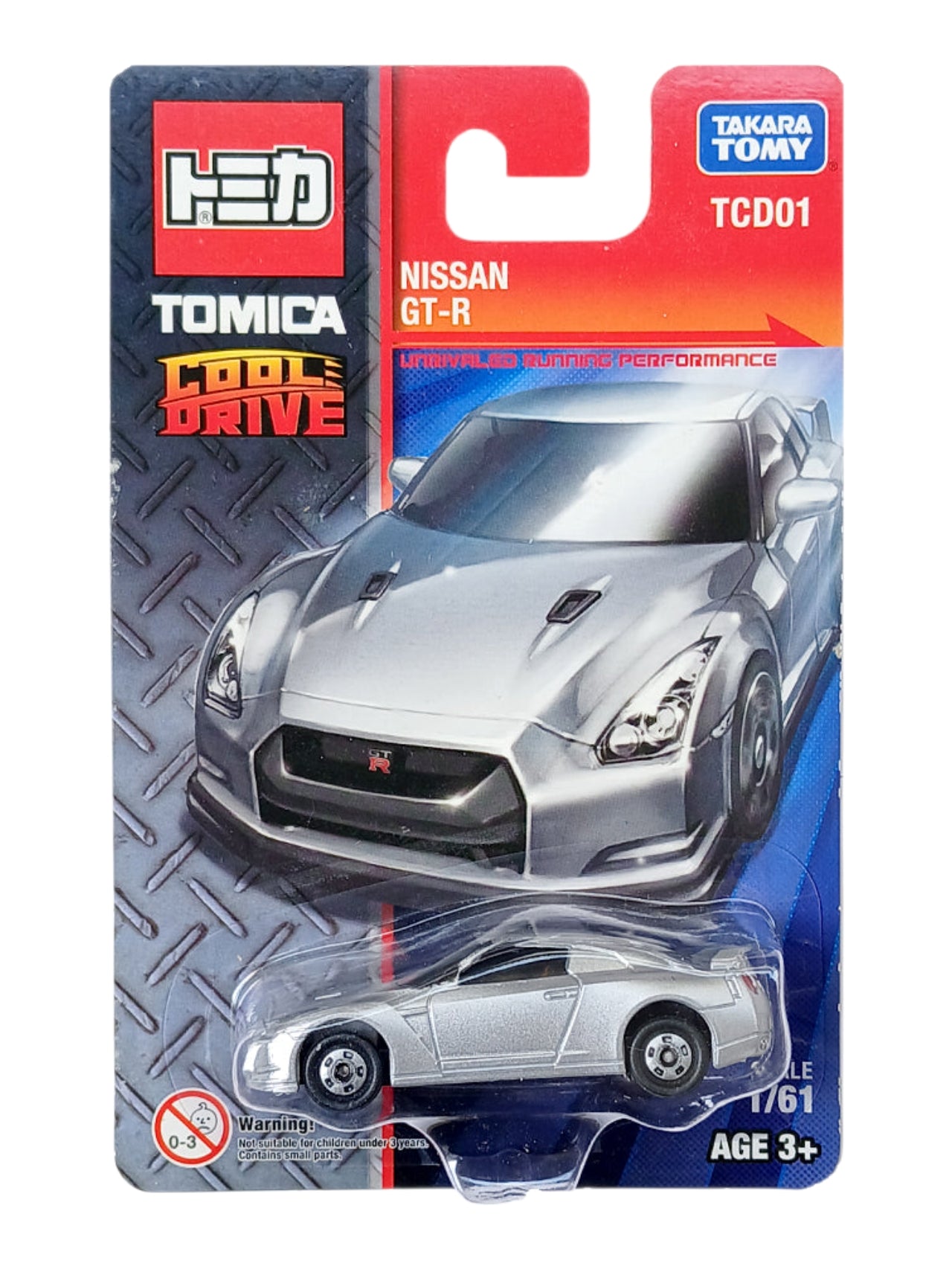 Takara Tomy Tomica Cool Drive Nissan GT-R Imported Mainline 1:64 Scale