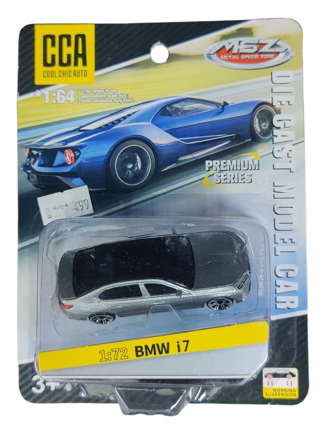 CCA Premium Series BMW i7 1:72 Scale