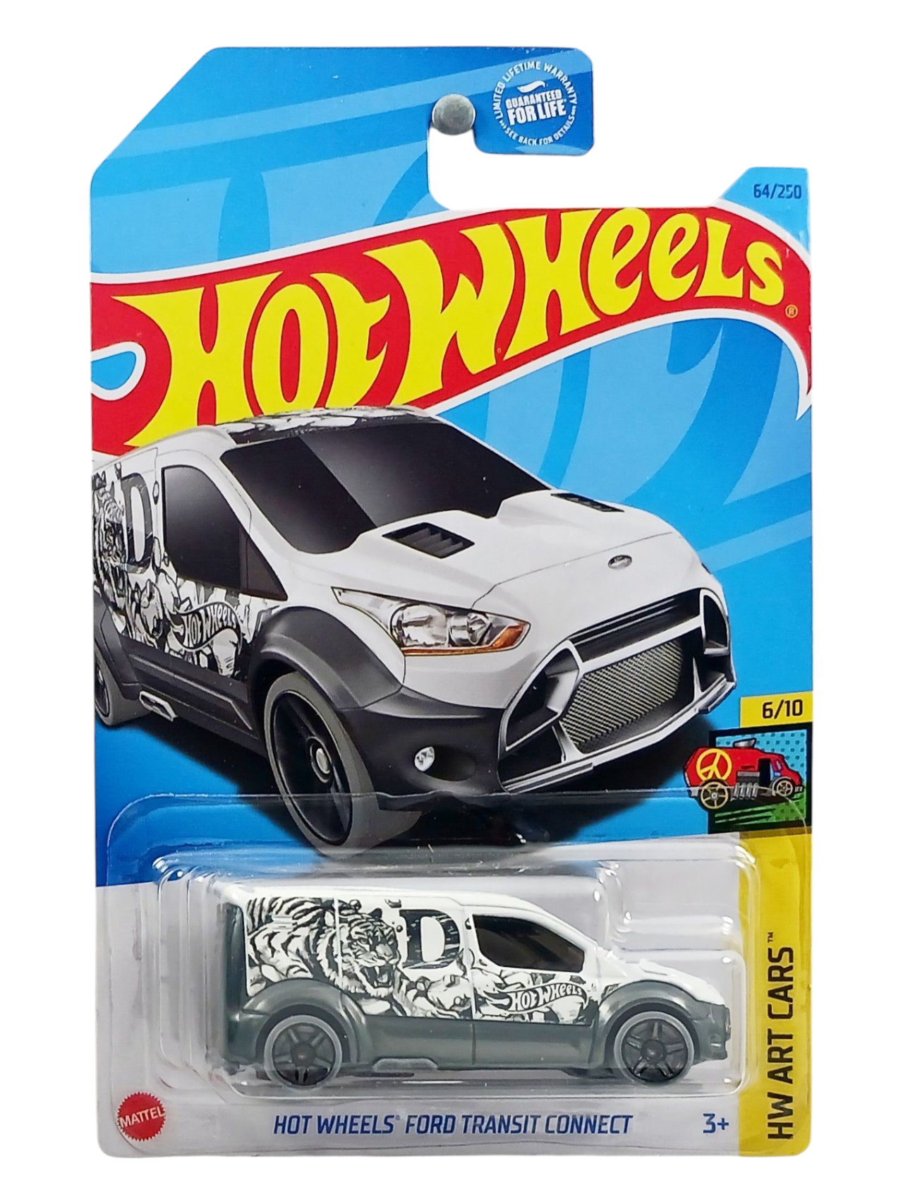 HotWheels Ford Transit Connect Imported Mainline 1:64 Scale