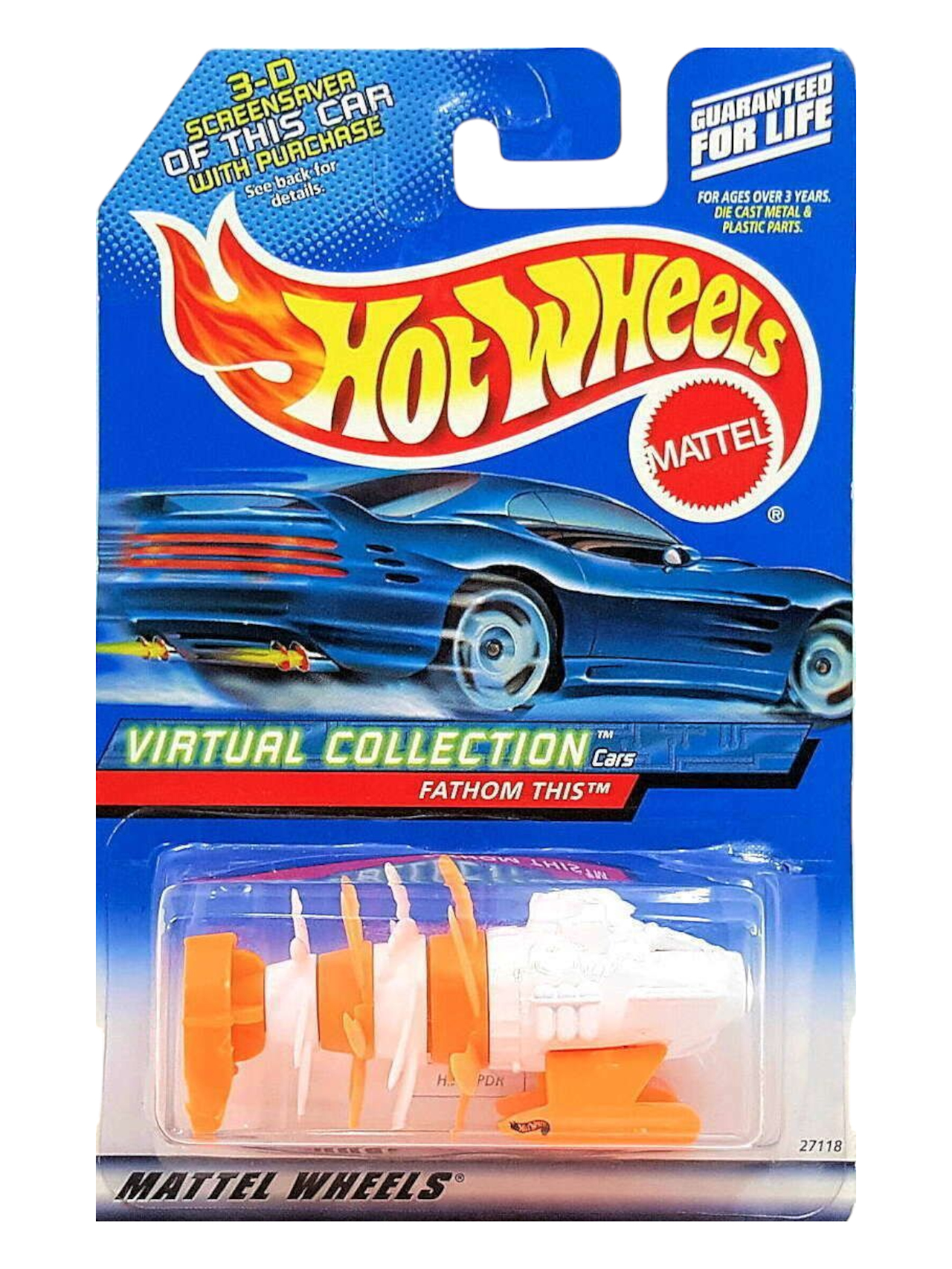 HotWheels Virtual Collection Fathom This Imported Mainline 1:64 Scale