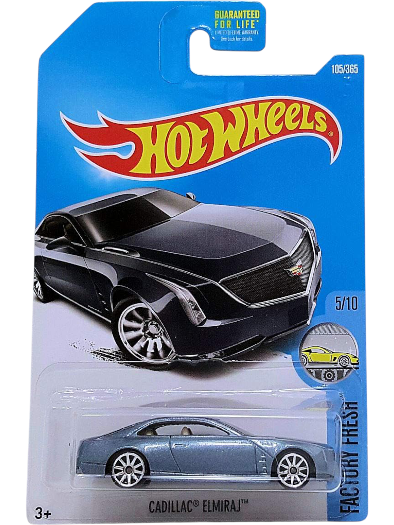 HotWheels CADILLAC ELMIRAJ Imported Mainline 1:64 Scale DVB45-D7B3