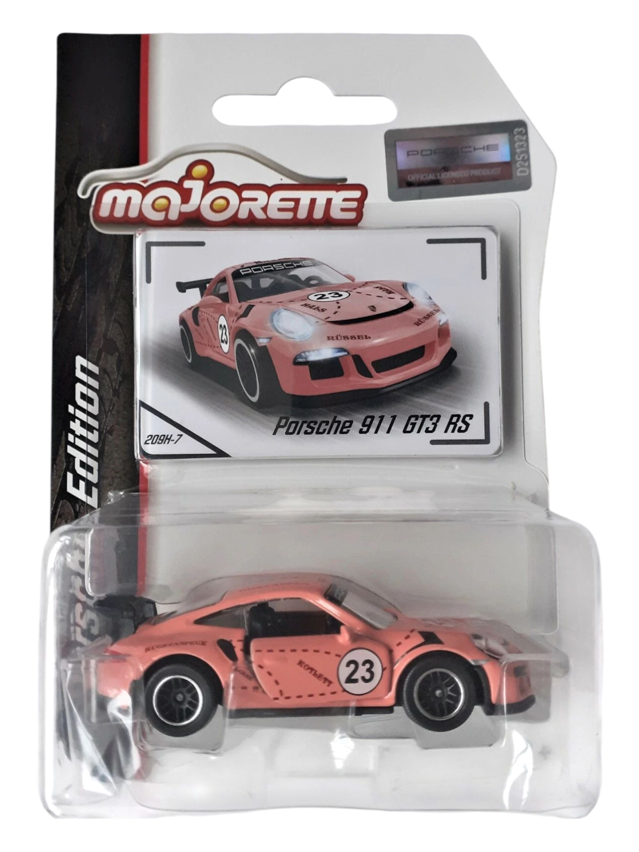 Majorette Porsche Edition 1:64 Scale (Official Licensed Product)