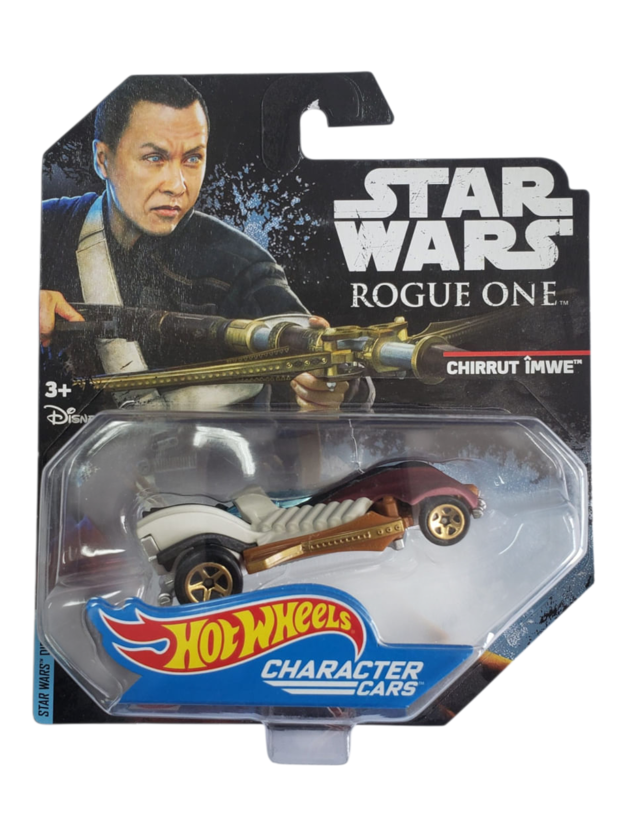 Hotwheels Character Cars Rogue One Chirrut Imwe Imported Premium 1:64 Scale