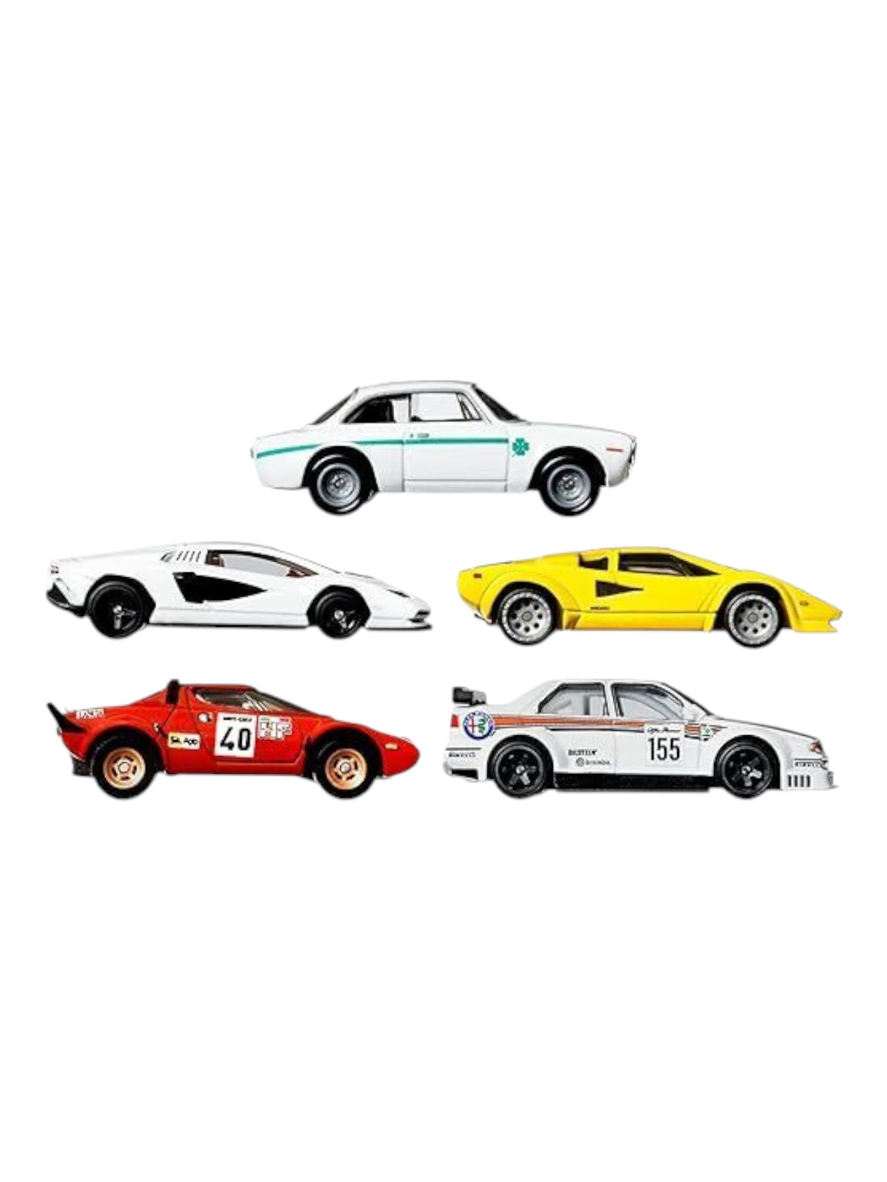 HotWheels spettacalare container car set of 5 imported premium 1:64 Scale
