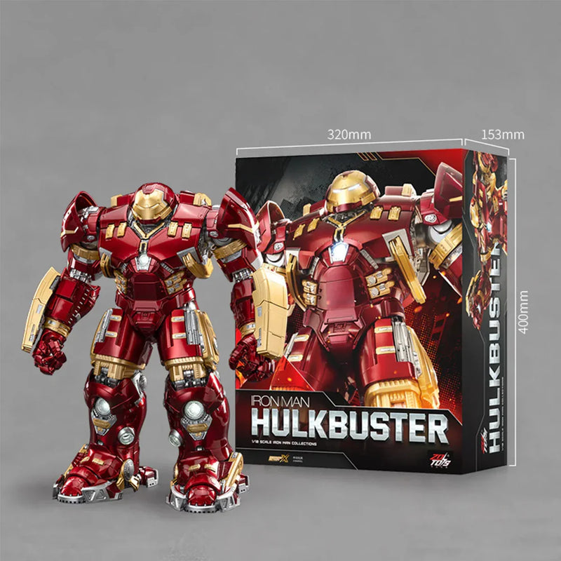 ZD TOYS "Marvel iron Man Mark 44 MK44 1:10 Scale Hulkbuster Collectible Action Figure With LED Light Function by ZD Toys code-1907-44