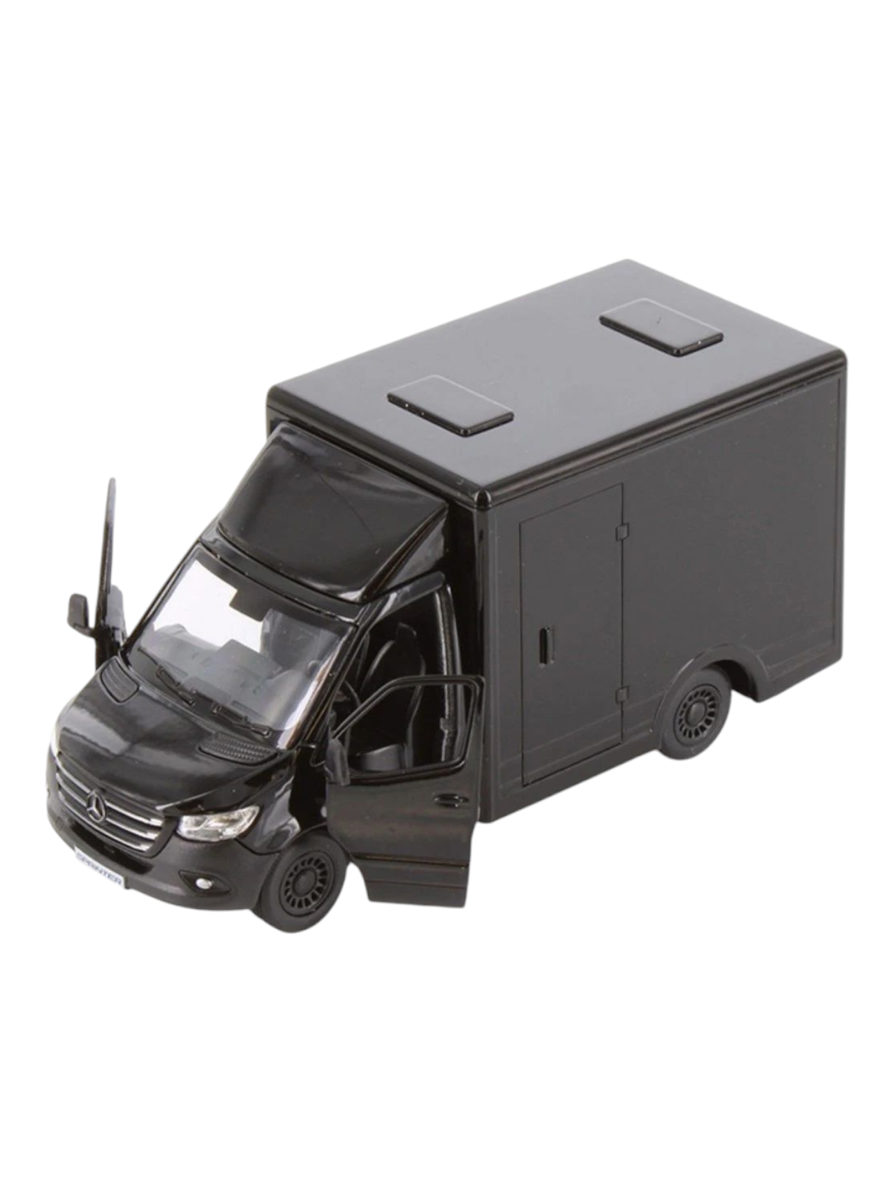 Kinsmart Mercedes-Benz Sprinter 1:48 Scale (Diecast Metal,Pull Back Action,Openable Doors)