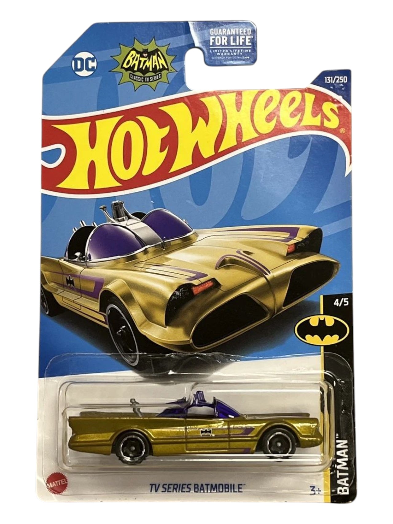 Hotwheels Tv series batmobile imported mainline 1:64 Scale