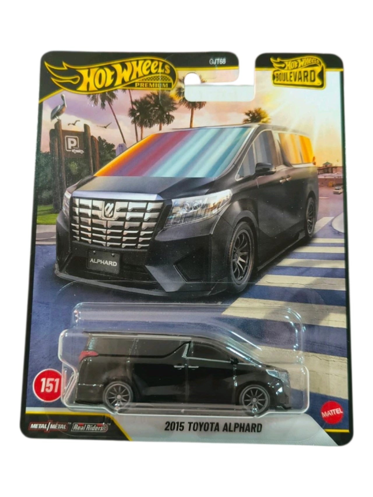 HotWheels 2015 Toyota Alphard Imported Premium 1:64 Scale