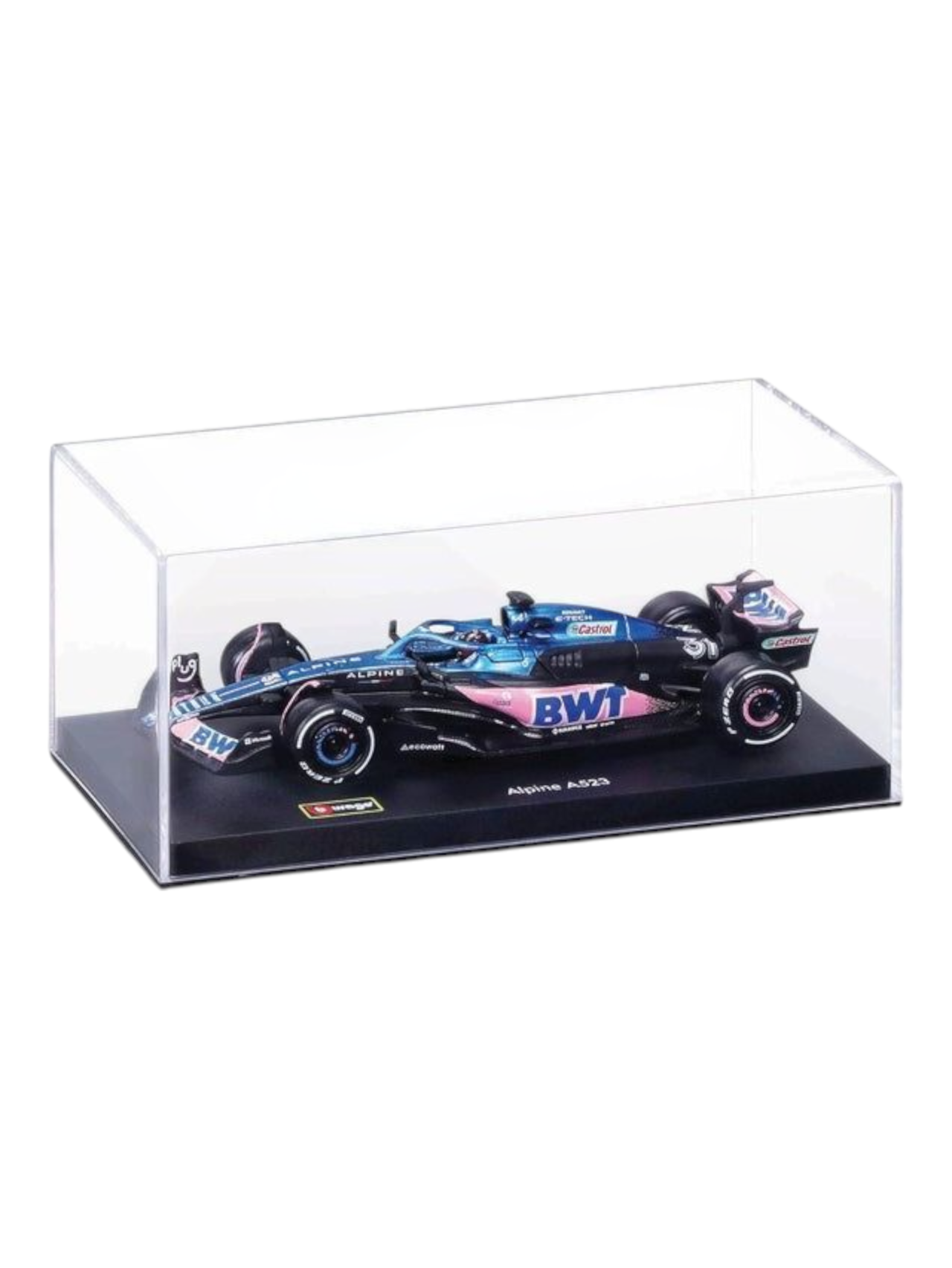 Bburago Formula 1 (F1) Alpine A523 #31 Esteban Ocon Diecast 1:43 Scale