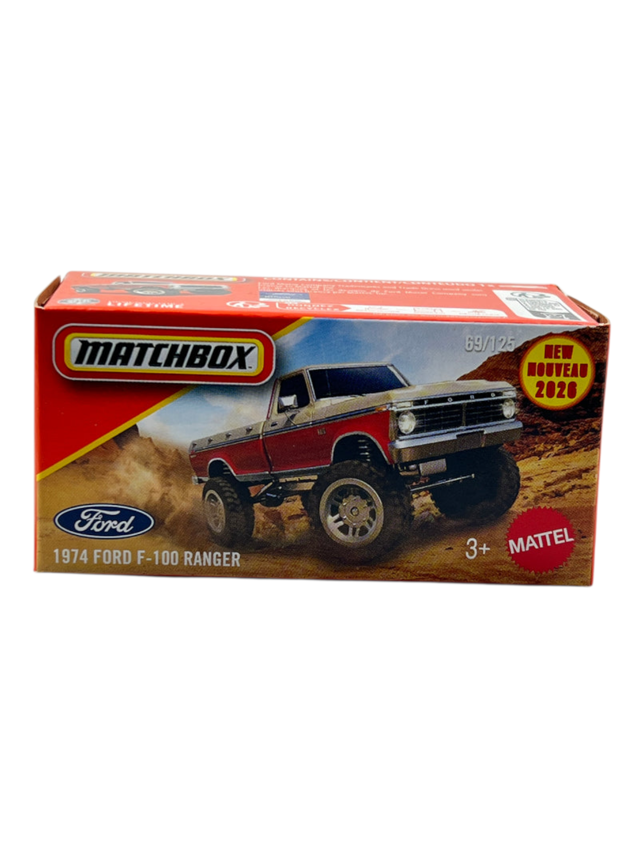 Matchbox 1974 Ford F-100 Ranger Mainline 1:64 Scale No 69