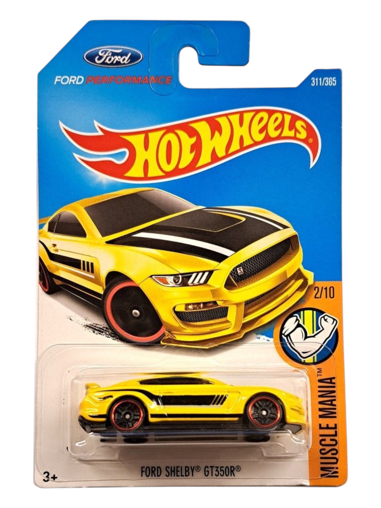 HotWheels Ford Shelby GT350R Imported Mainline 1:64 Scale
