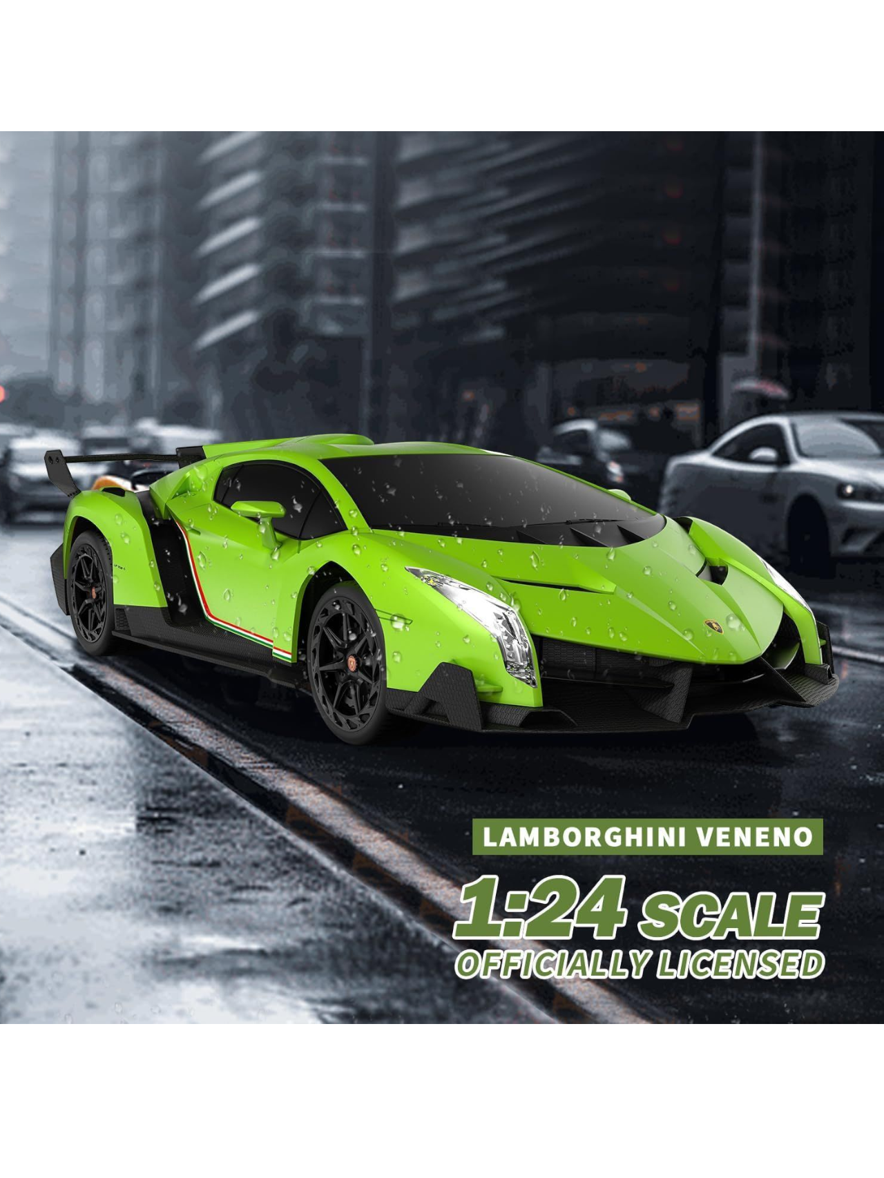 Lamborghini Veneno Full Function Remote Control Car 1:24 Scale (Official Licensed Product)