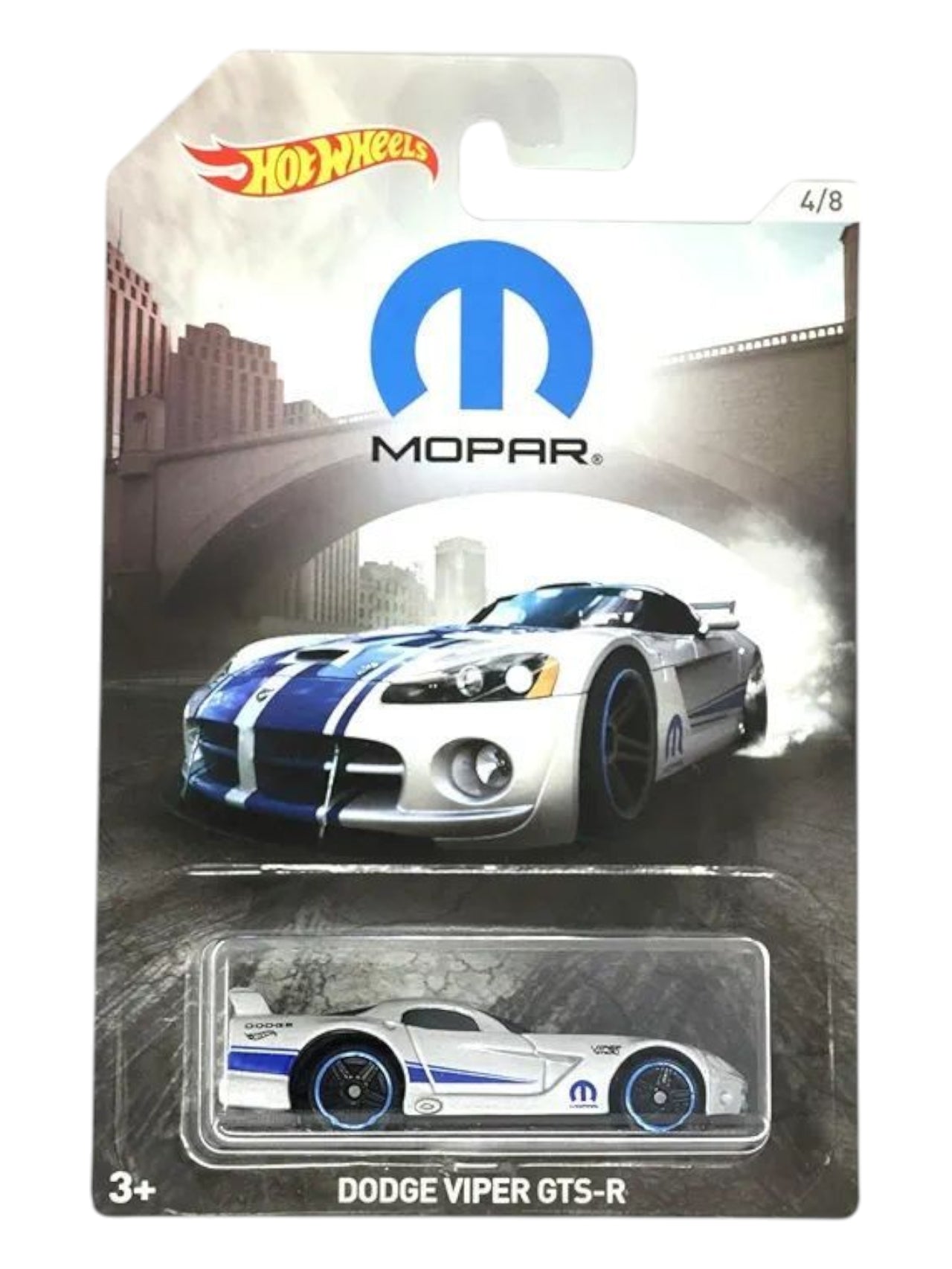 Hotwheels Dodge viper gts-r imported card art mainline 1:64 Scale