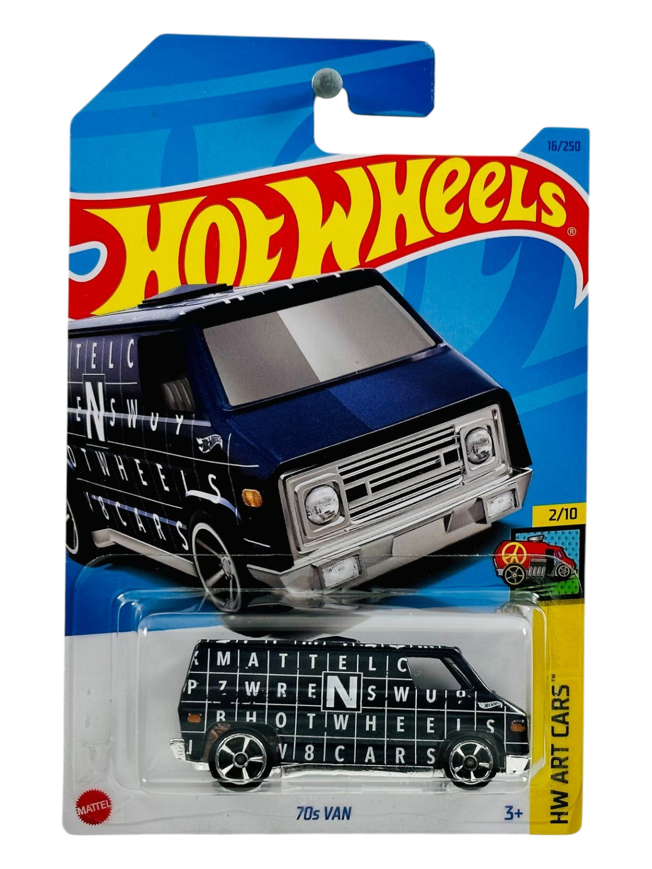 HotWheels 70s Van Imported Mainline 1:64 Scale