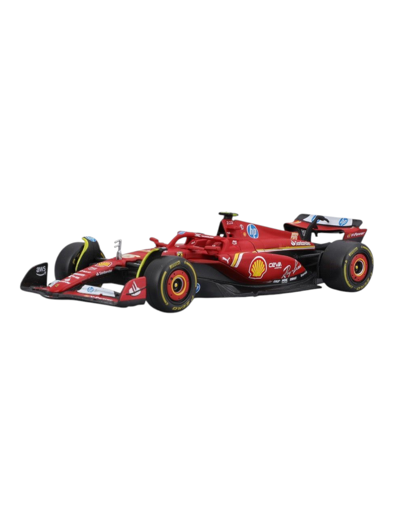Bburago Formula 1 Ferrari (F1) SF-24 Diecast 1:43 Scale (With Acrylic Case)