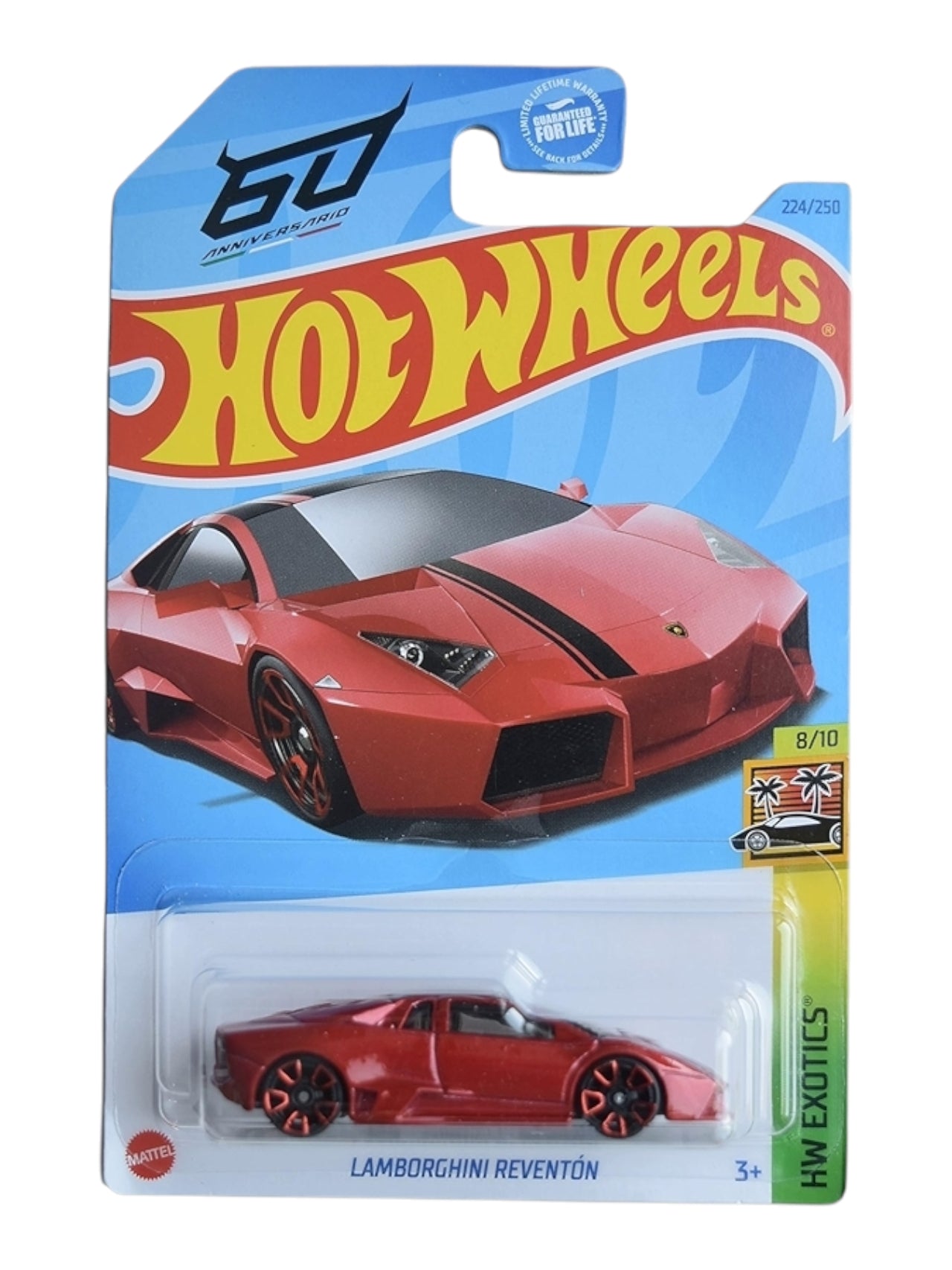 【中古】 Red Hot Valentines RedHotValentines Hotwheels Lamborghini Revention Imported Mainline 1:64 Scale – Toy