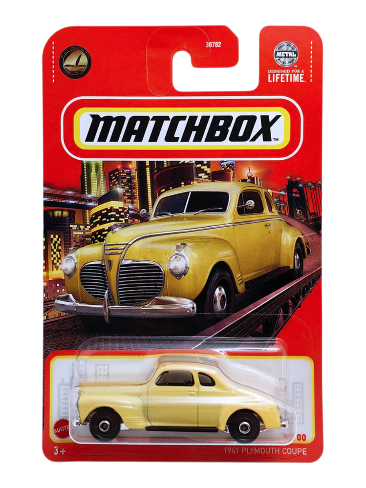 Matchbox 1941 Plymouth Coupe Imported Mainline 1:64 Scale
