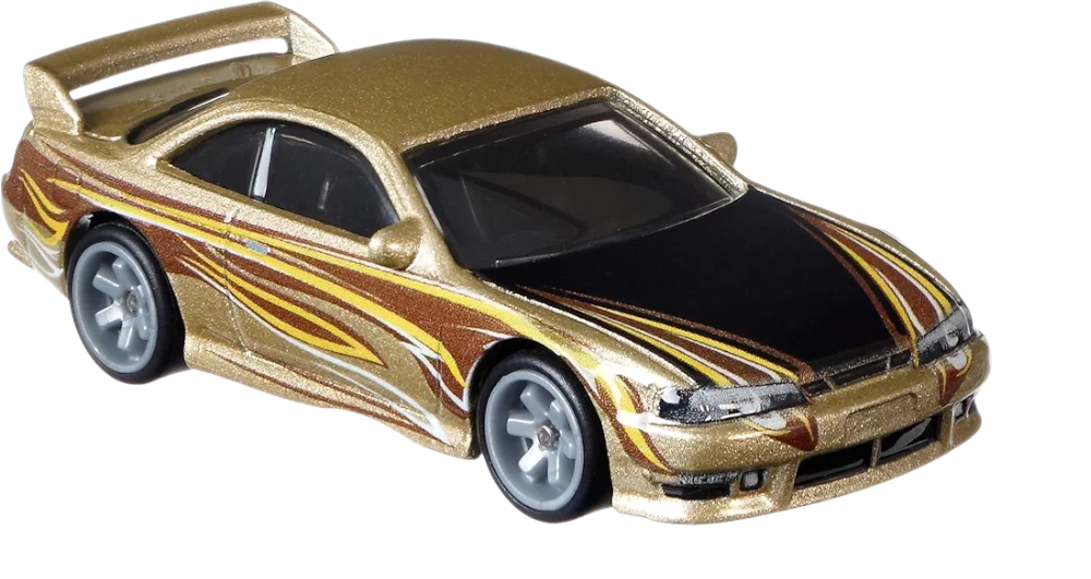 Hot Wheels premium fast & Furious Fast tuners nissan 240SX (S14) scale 1:64