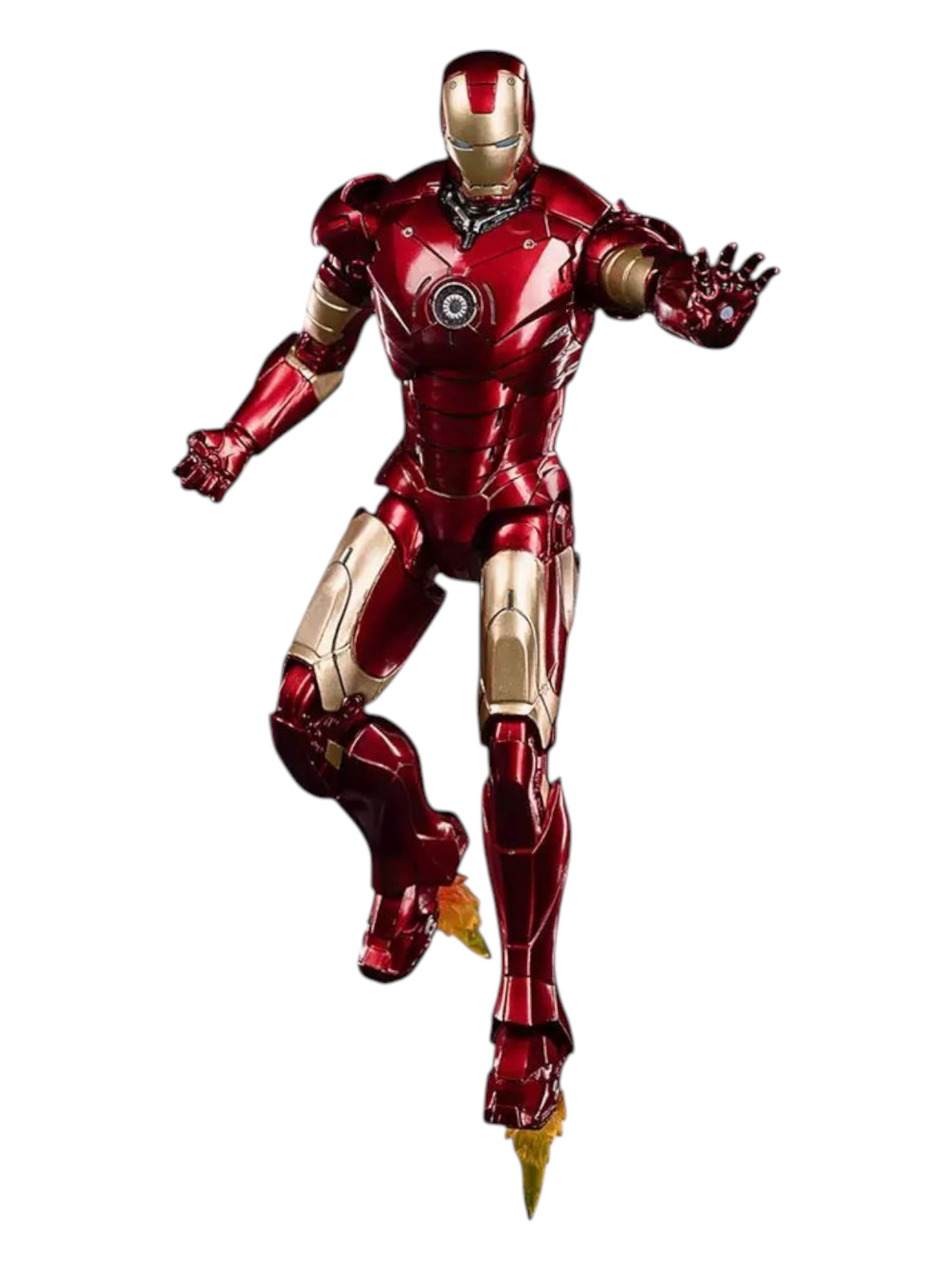 ZD Toys Marvel Studios The Infinity Saga Iron Man MK3 Action Figure 1:10 Scale (Size-7 Inch)