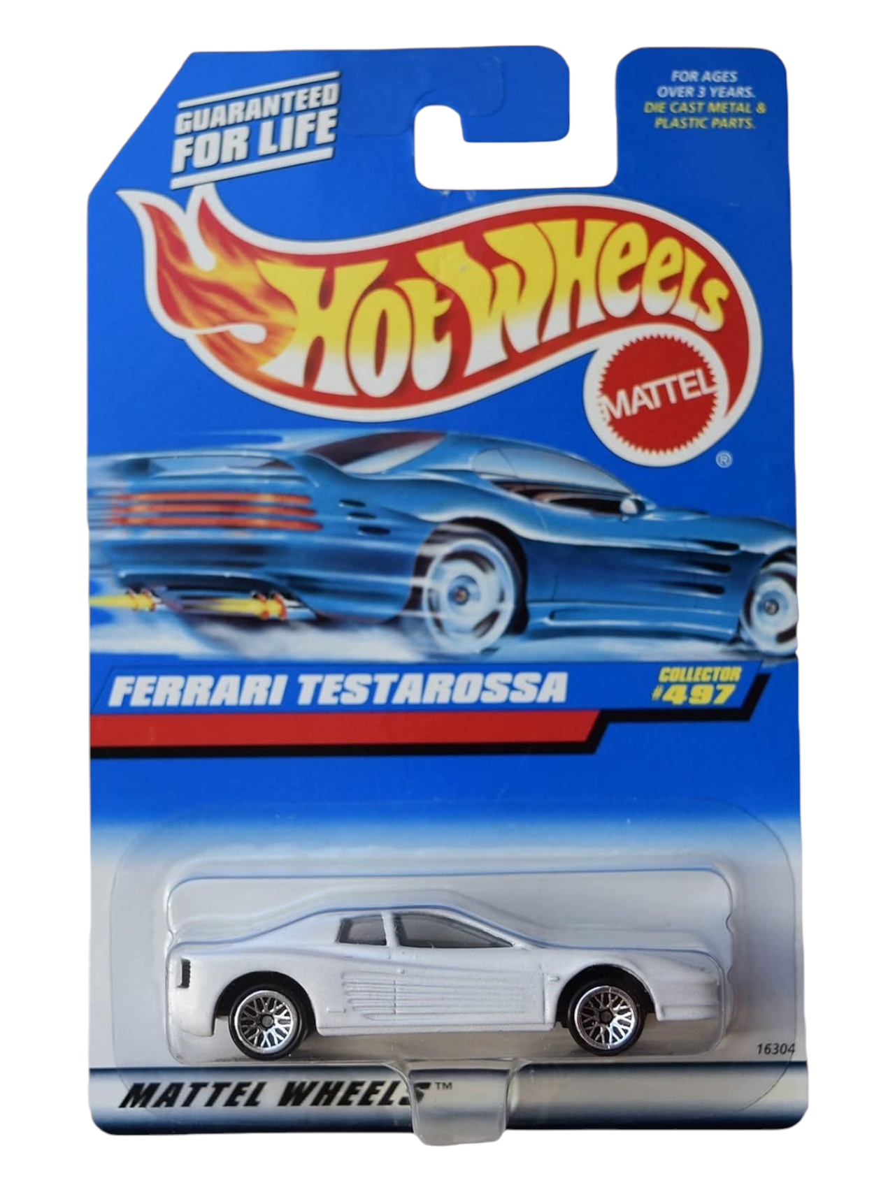 HotWheels Ferrari Testarossa Imported Mainline 1:64 Scale