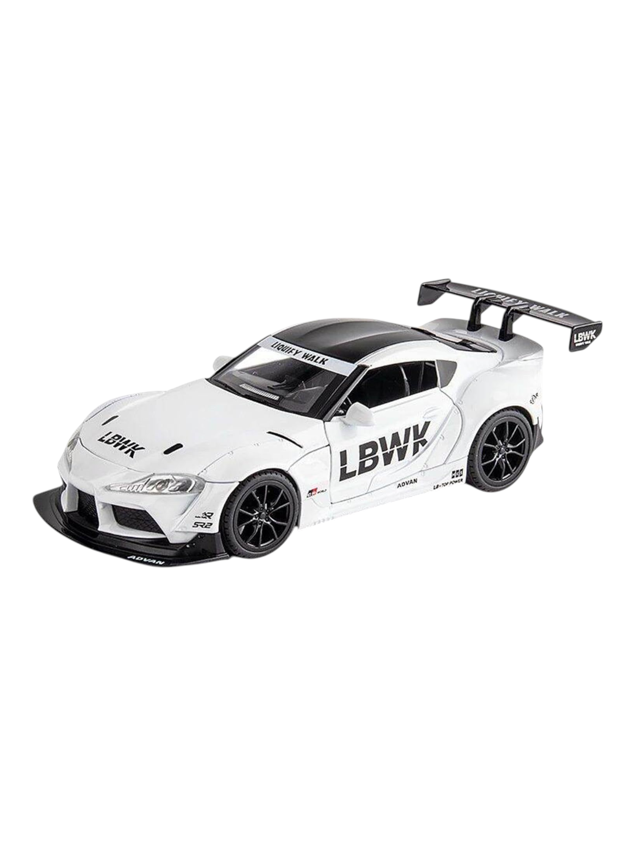 XQT Toyota Supra Alloy Car Simulation Die-Cast Model 1:22 Scale