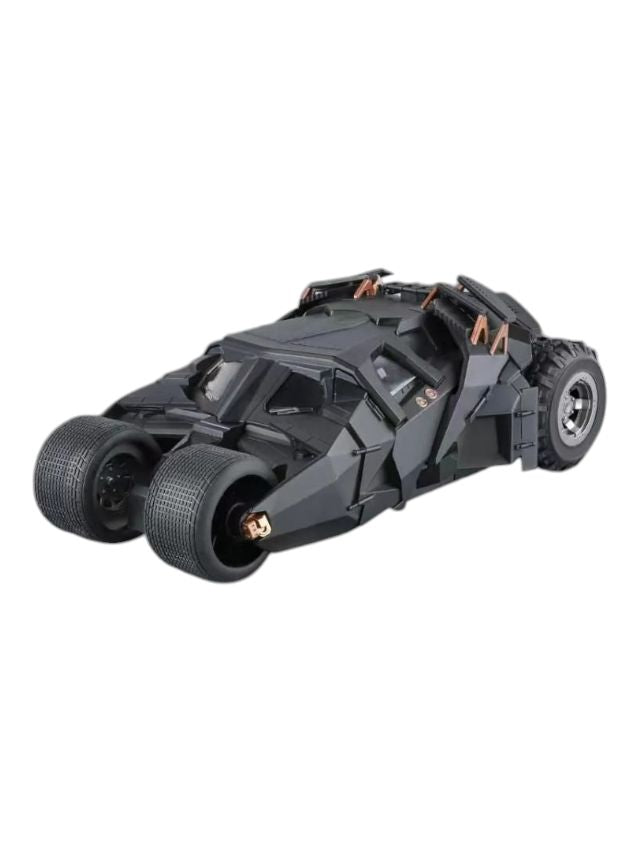Qy Toys Alloy Car Model DC The Dark Knight Trilogy Batman Tumbler 1/18 Batmobile with light,sound and mist