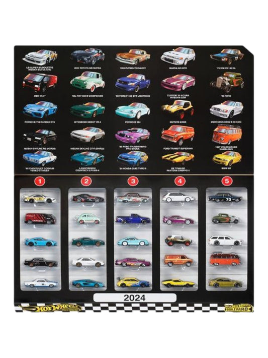 HotWheels 2024 boulevard set of 25 imported premium 1:64 Scale