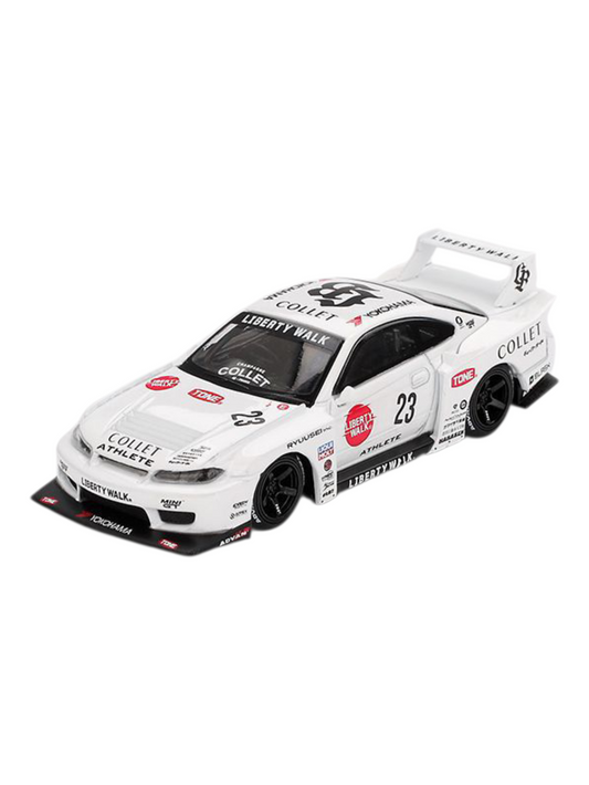 Mini GT Nissan S15 Silvia LB-Super Silhoutte (Athlete) Code-1054 1:64 Scale