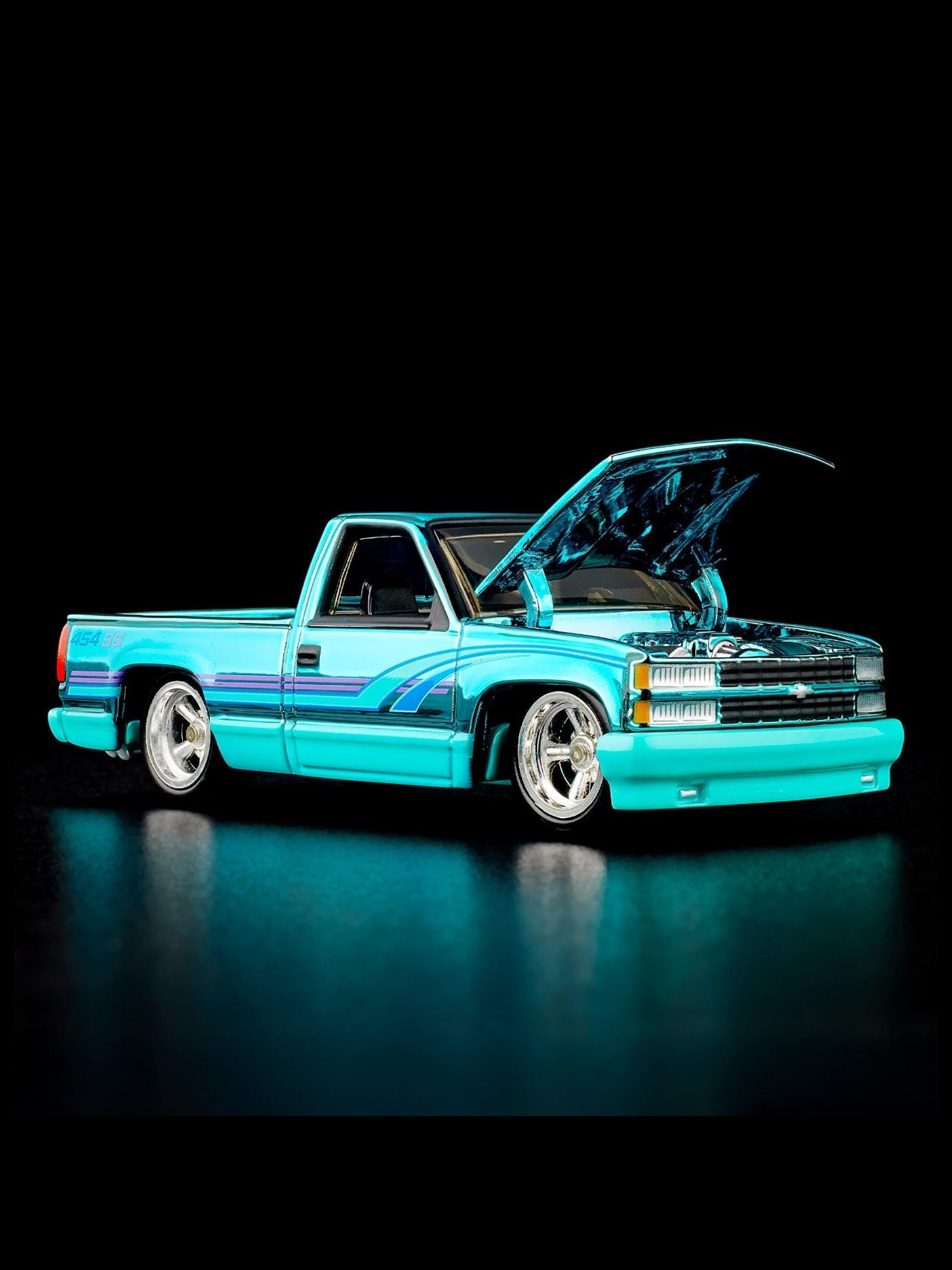 HotWheels 1990 Chevy 454 SS RLC 1:64 Scale (With Protector)
