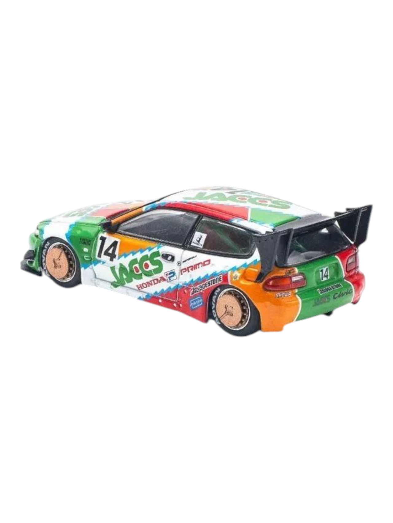 Pop Race Pandem Civic EG6 PR64-128 1:64 Scale