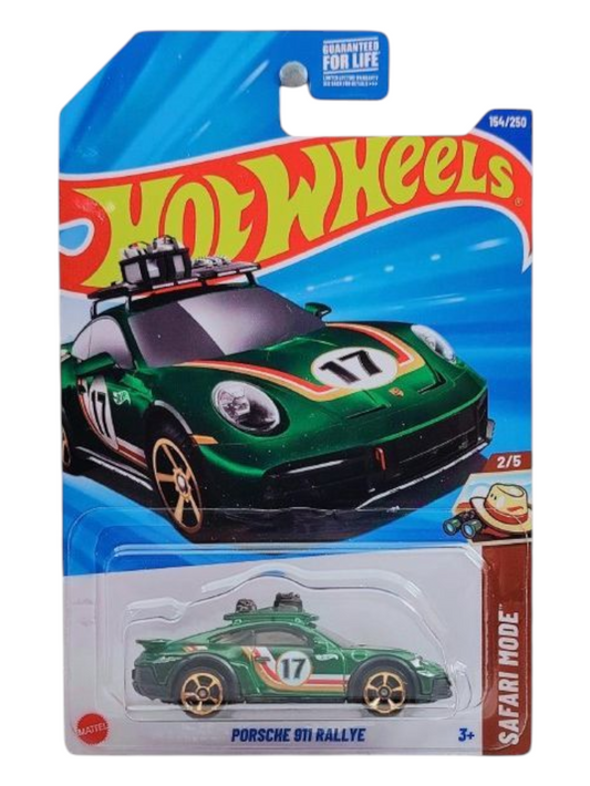 HotWheels Porsche 911 RallyE Imported Mainline 1:64 Scale
