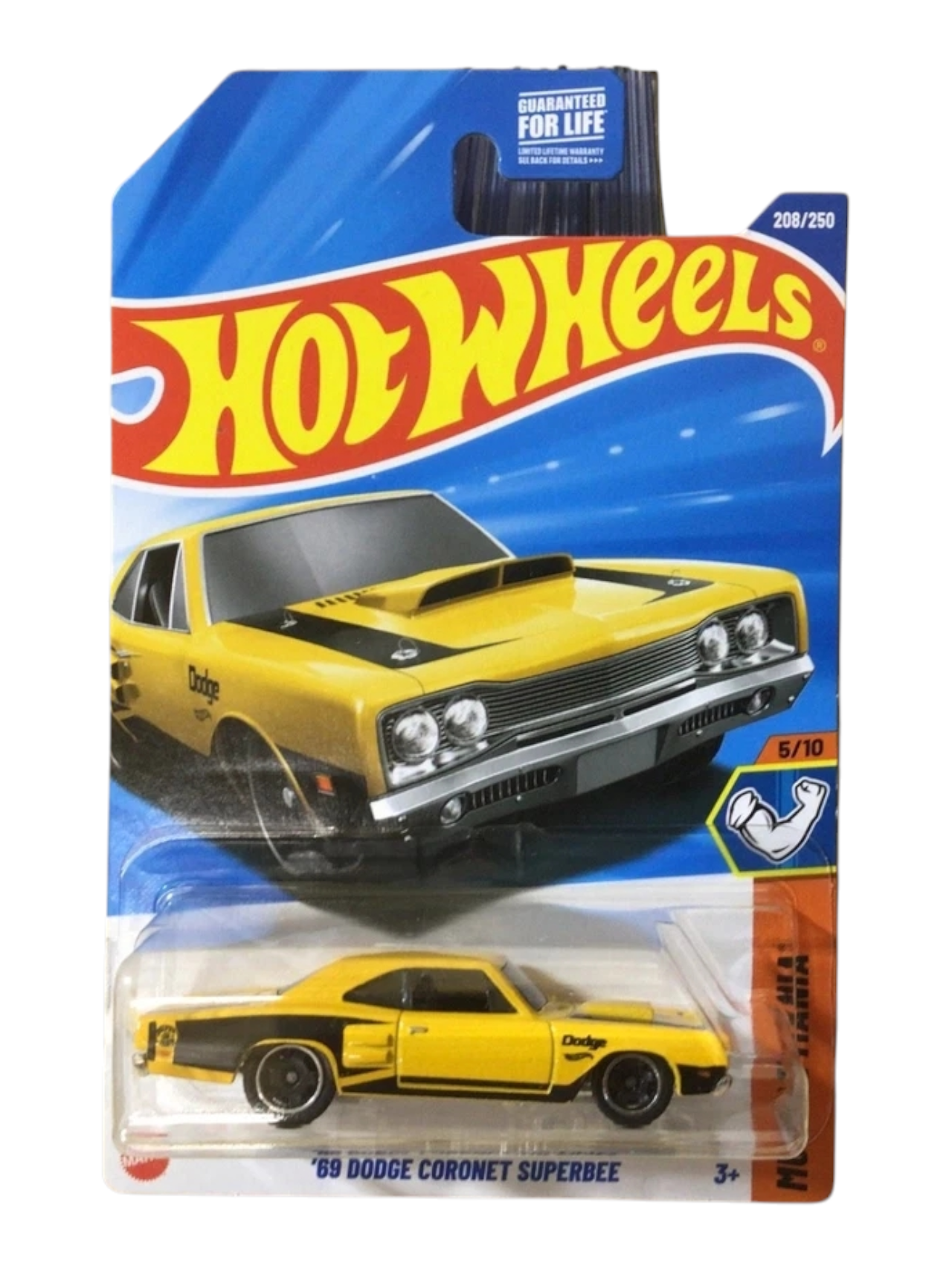 Hotwheels 69 Dodge coronet superbee imported mainline 1:64 Scale