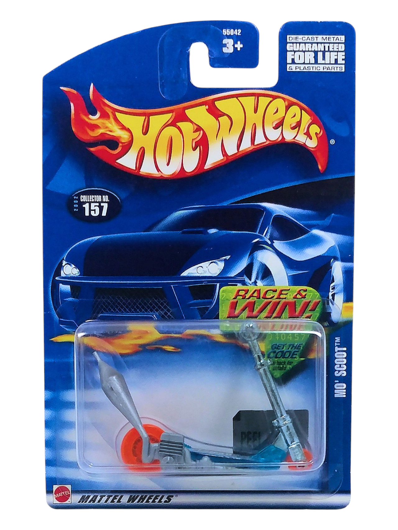 HotWheels Mo Scoot Collector No-157 Imported Mainline 1:64 Scale