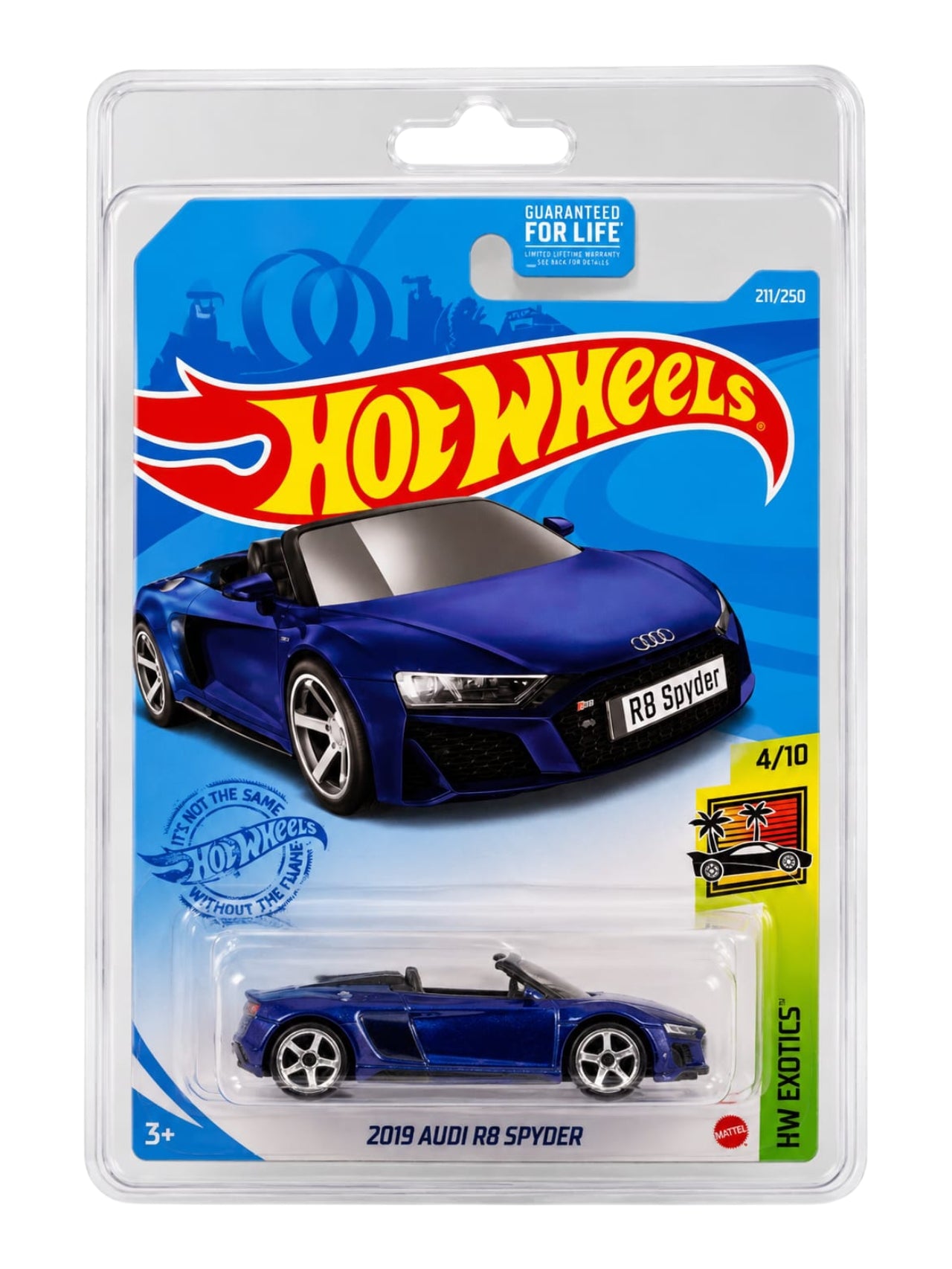 HotWheels 2019 Audi R8 Spyder Super Treasure Hunt RLC 1:64 Scale (With Protector)