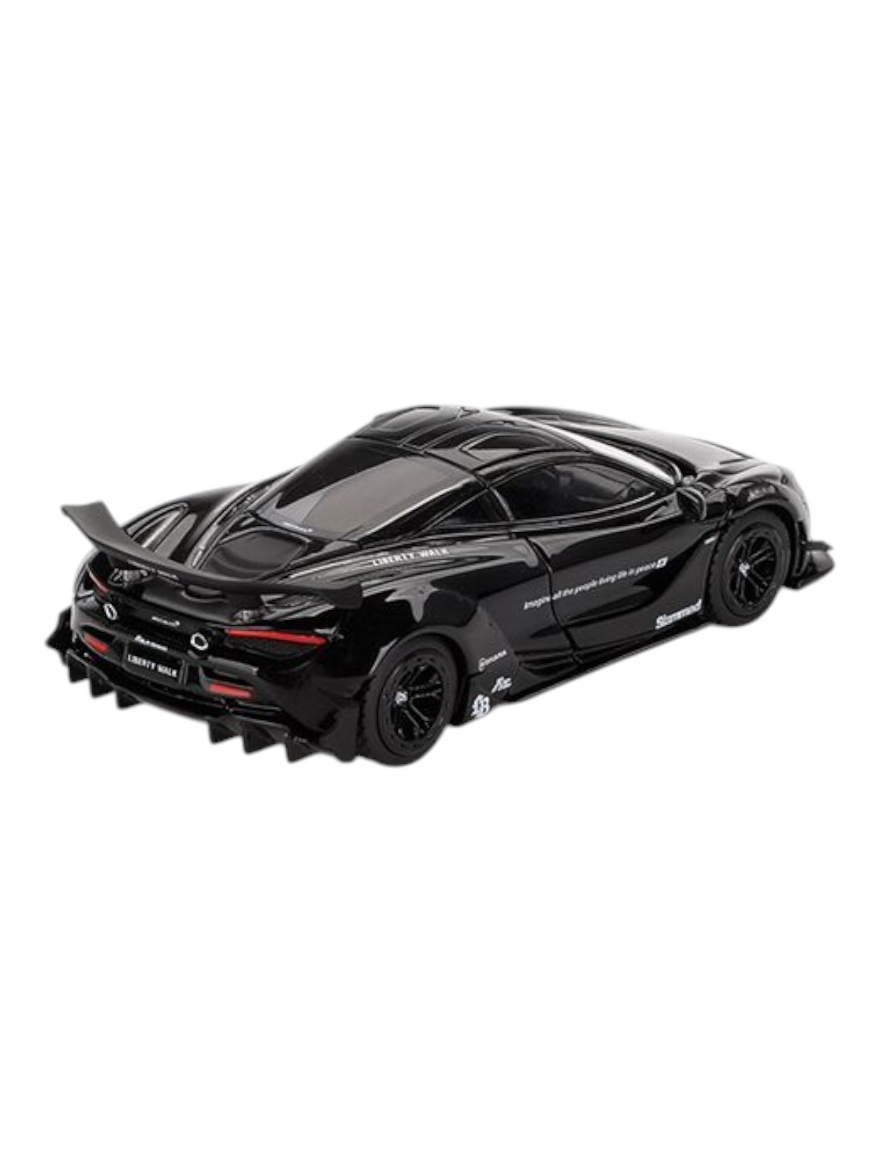 Mini GT Mclaren 720S LB Works (Black) 1:64 Scale