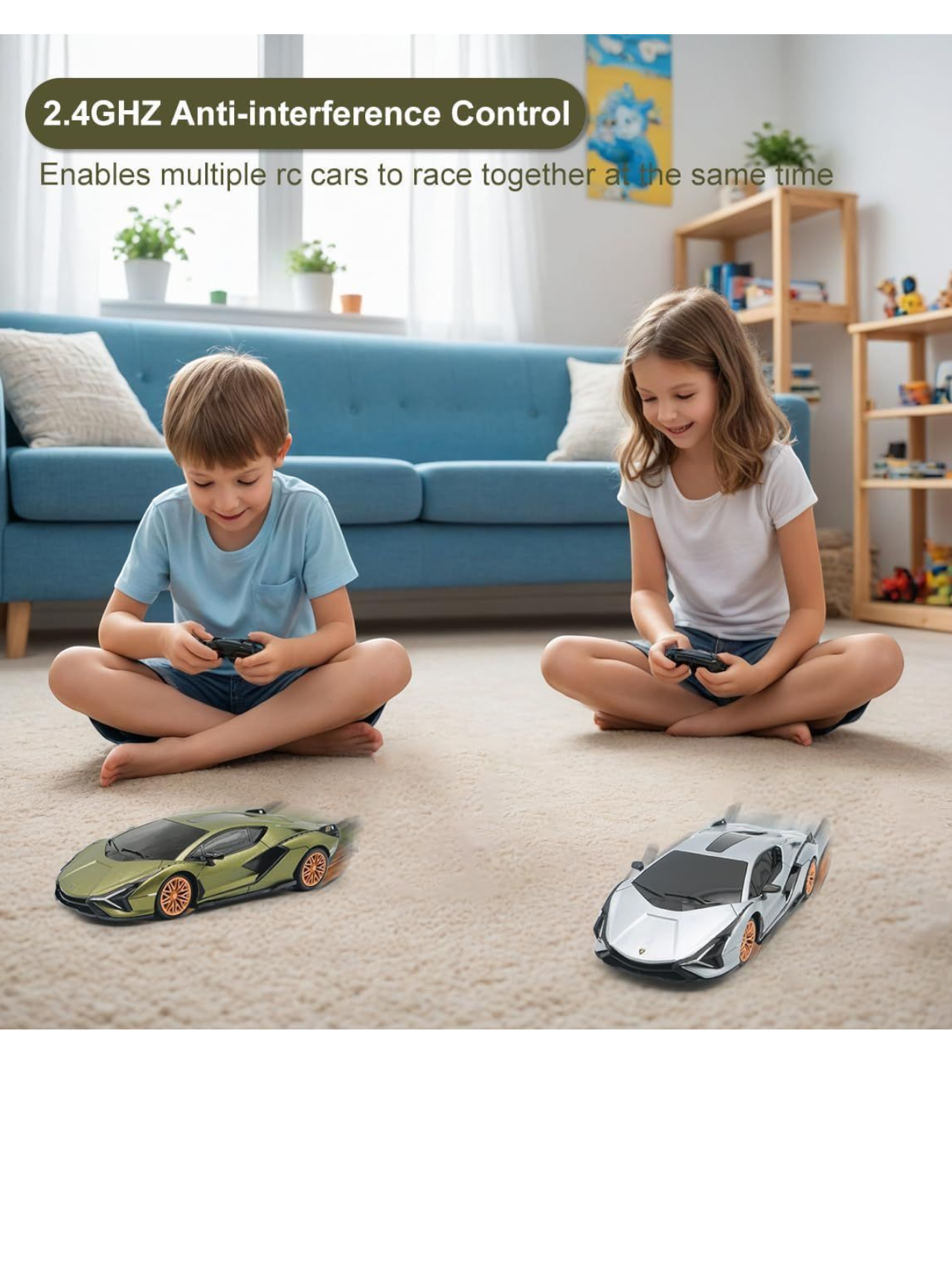 Lamborghini Sian FKP 37 Full Function Remote Control Car 1:24 Scale (Official Licensed Product)
