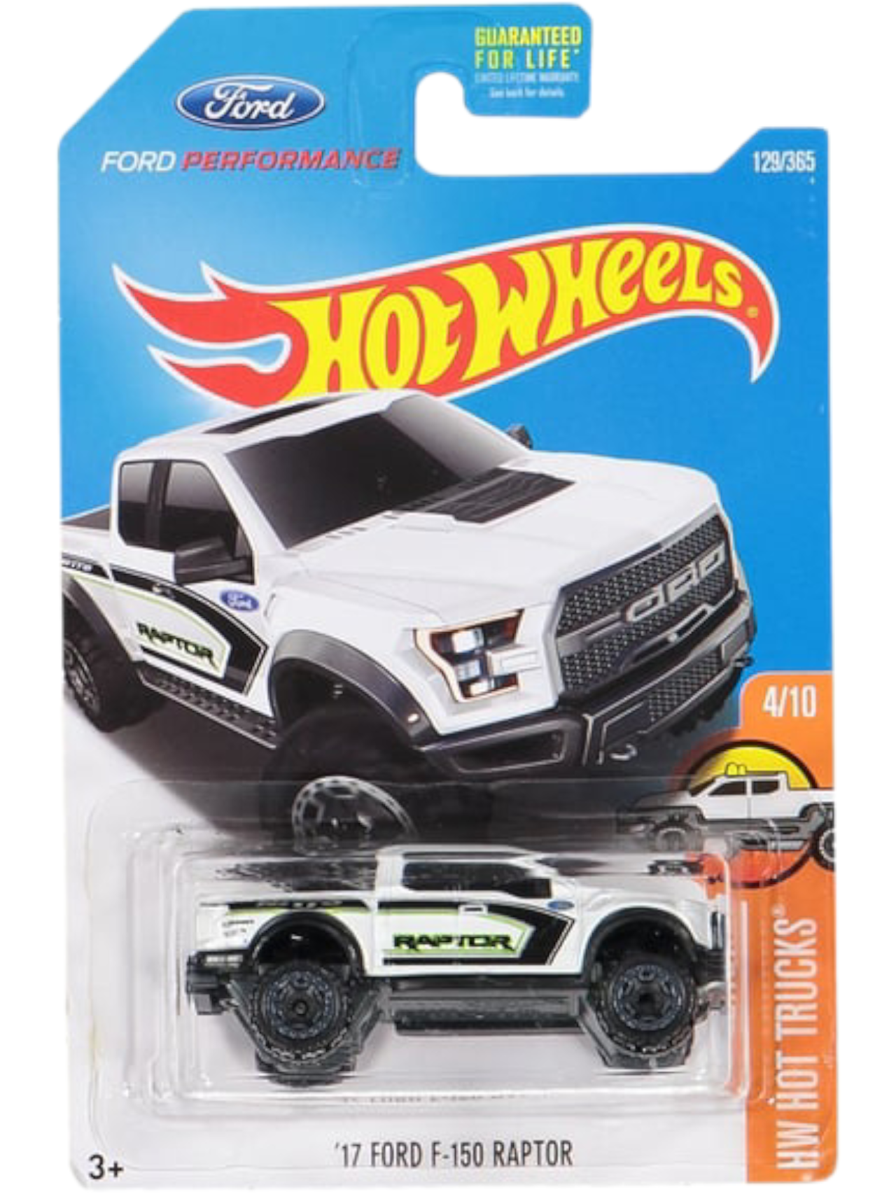 HotWheels 17 Ford F-150 RAPTOR Imported mainline 1:64 Scale DVB69-D7B3