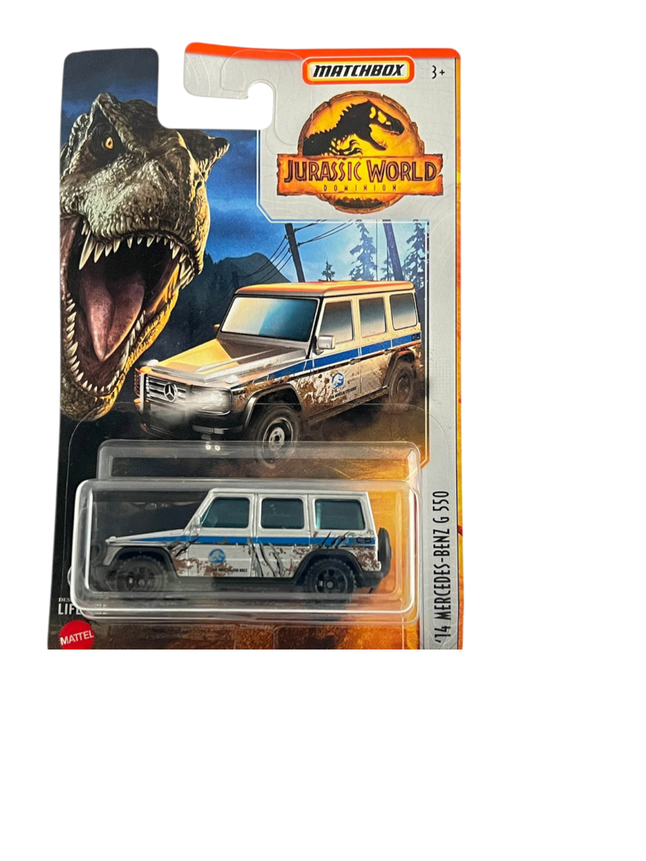MATCHBOX Jurassic world dominion 14 Mercedes Benz g 550 Imported Mainline 1:64 Scale