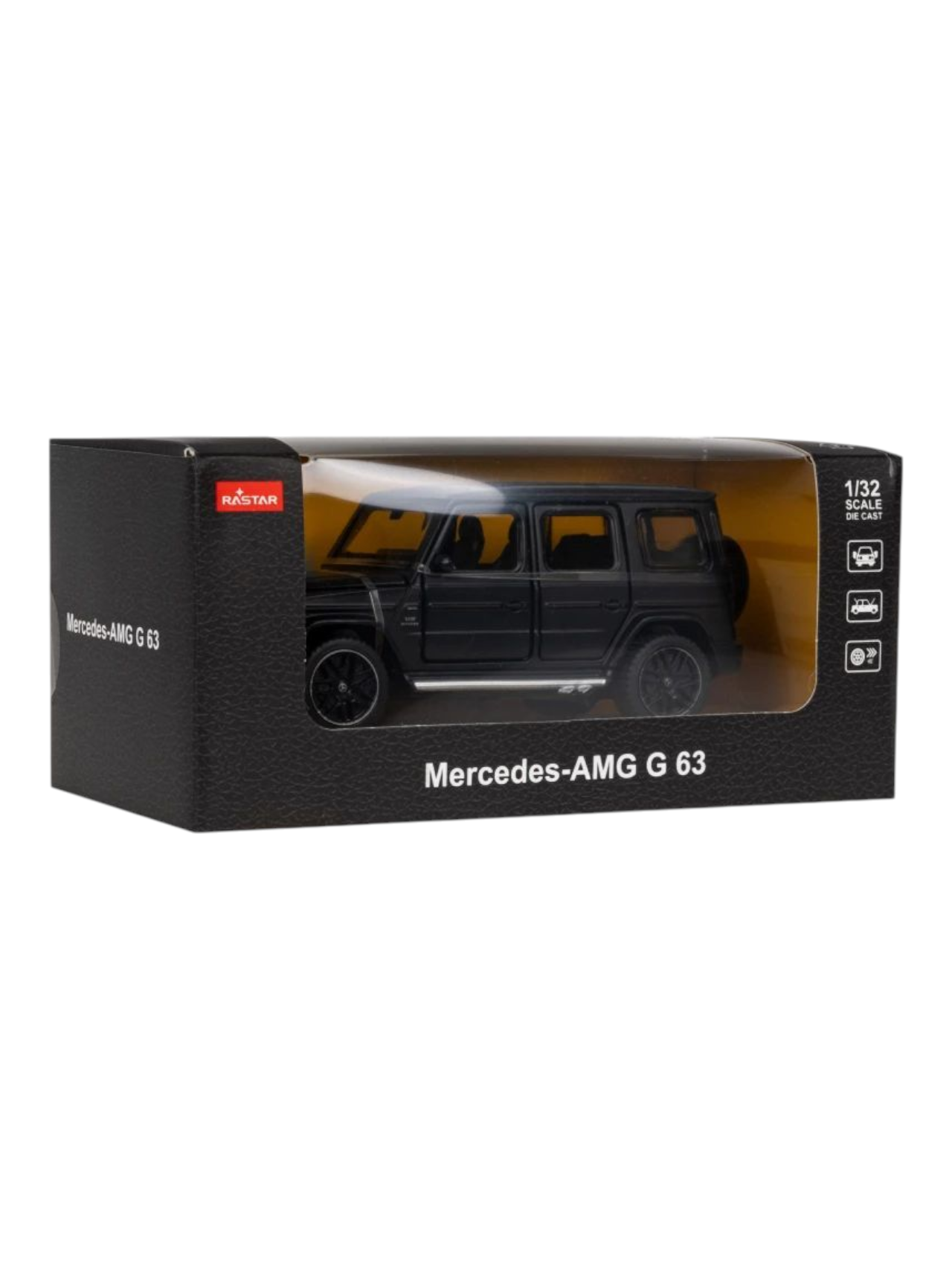 Rastar Mercedes - AMG G 63 1:32 Scale Diecast Model Opening Parts Front Door, Bonnet / Hood Aur Rear Hatch , light Front Headlight.