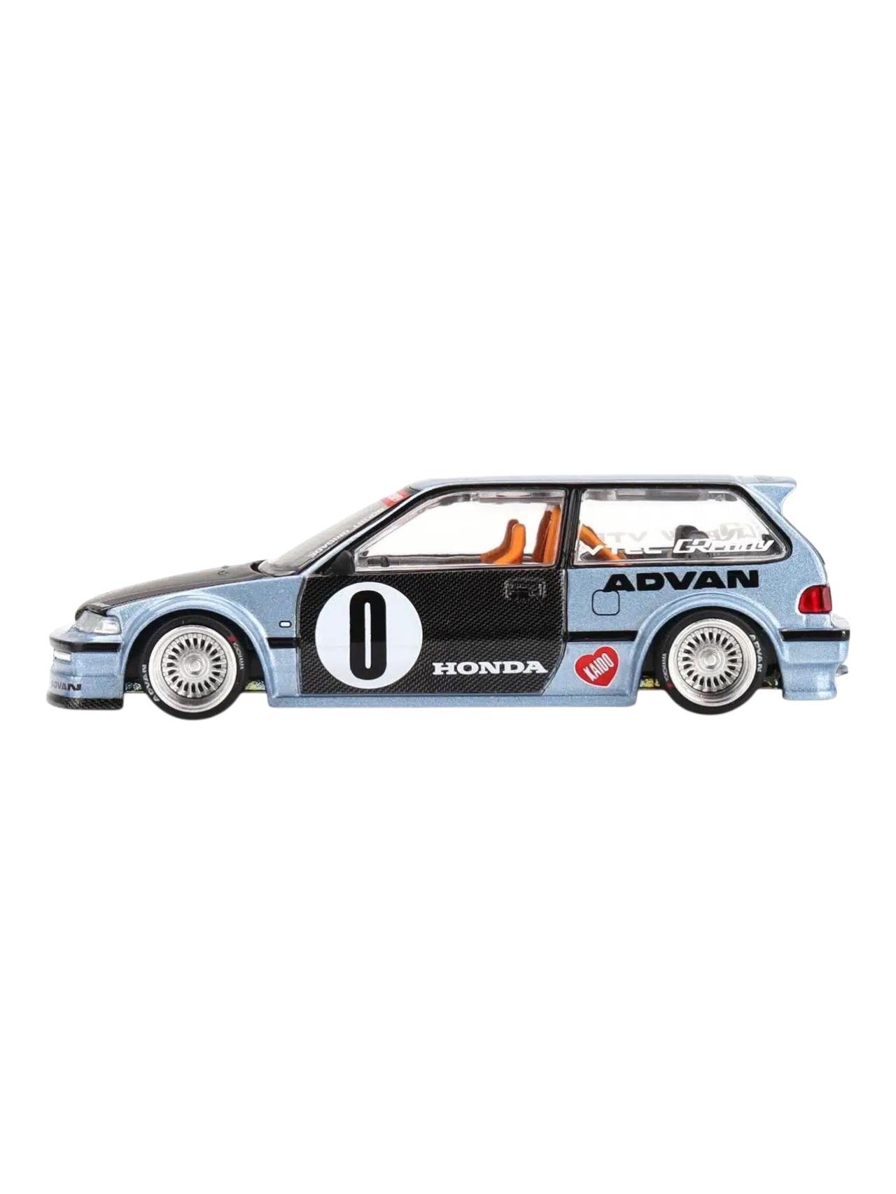 Mini GT Kaido House KHMJ 179 Honda Civic (EF) Kaido Roulette V1 Code-179 1:64 Scale