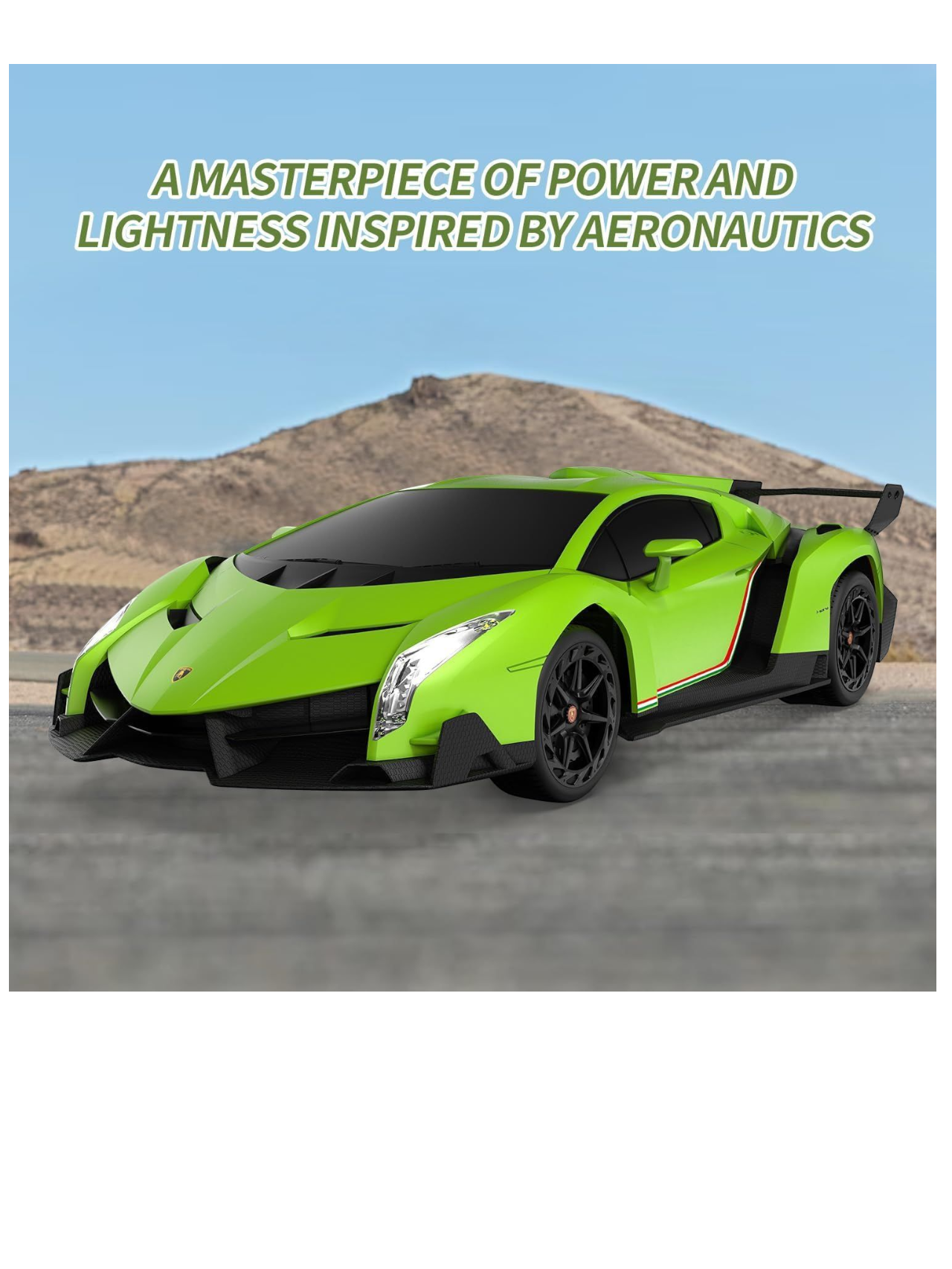 Lamborghini Veneno Full Function Remote Control Car 1:24 Scale (Official Licensed Product)